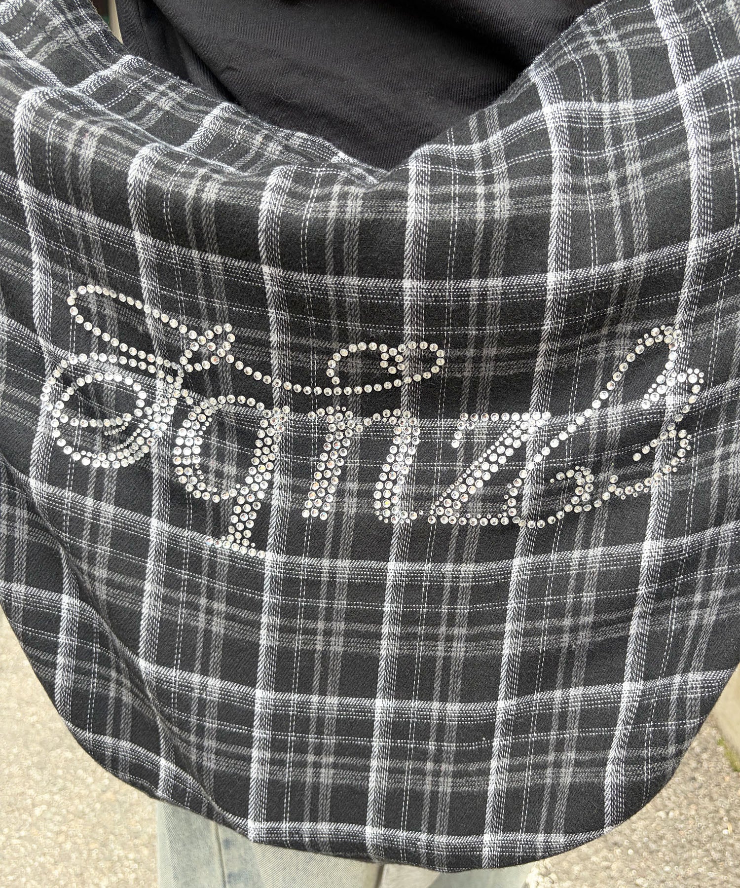 ※WEB限定 / 推し活トートバッグ / sqnz favorite kira-kira tote bag ブラック