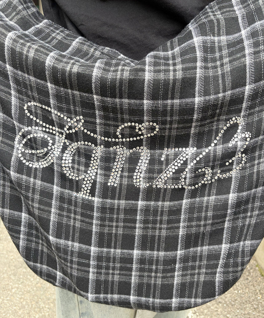 ※WEB限定 / 推し活トートバッグ / sqnz favorite kira-kira tote bag ブラック