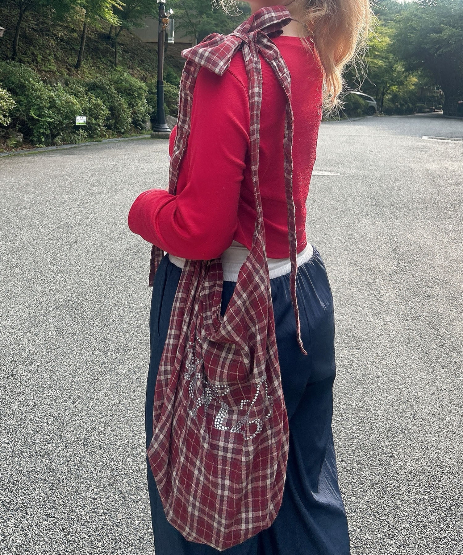 ※WEB限定 / 推し活トートバッグ / sqnz favorite kira-kira tote bag レッド