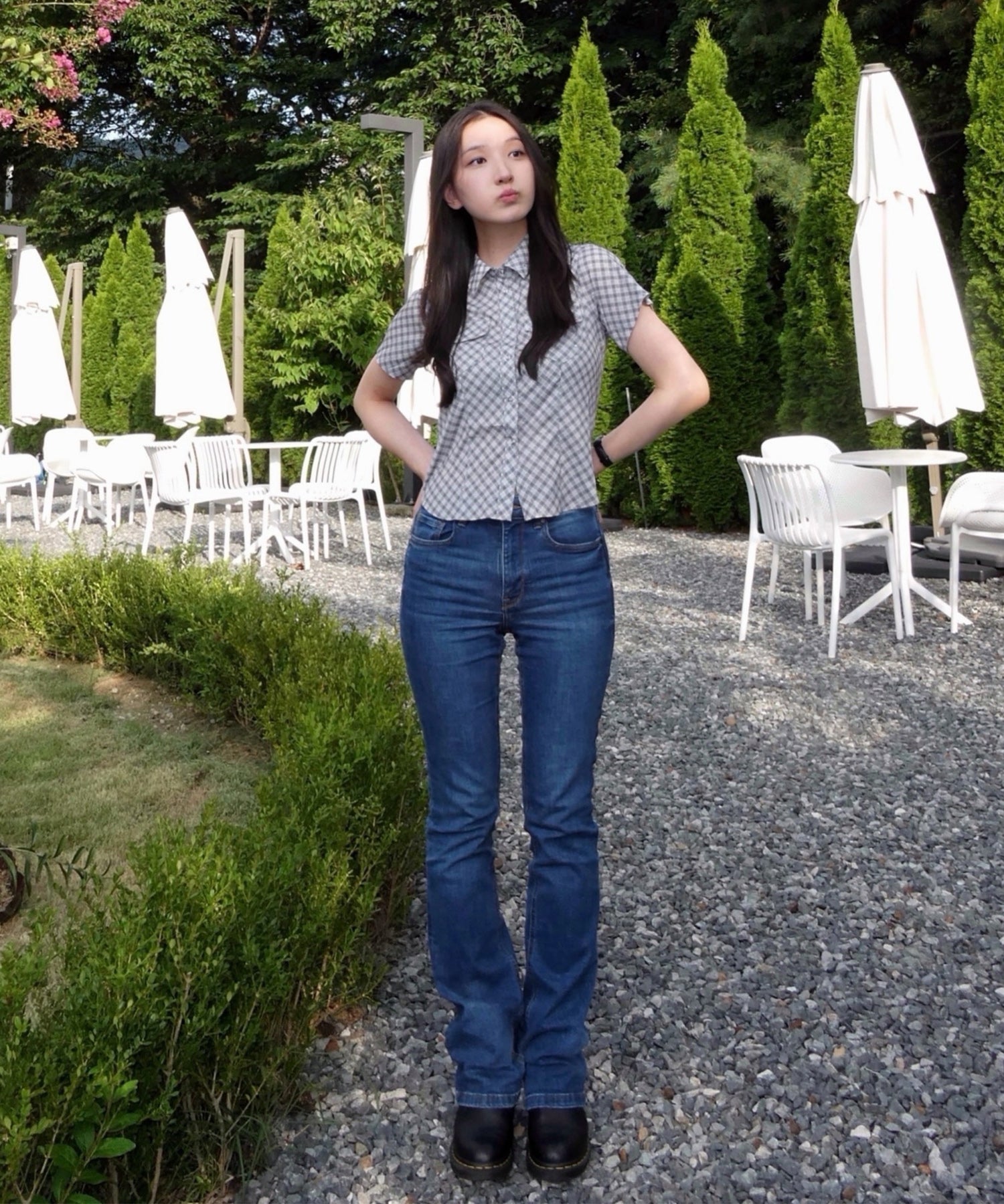 モデル:H169 W59 SizeS