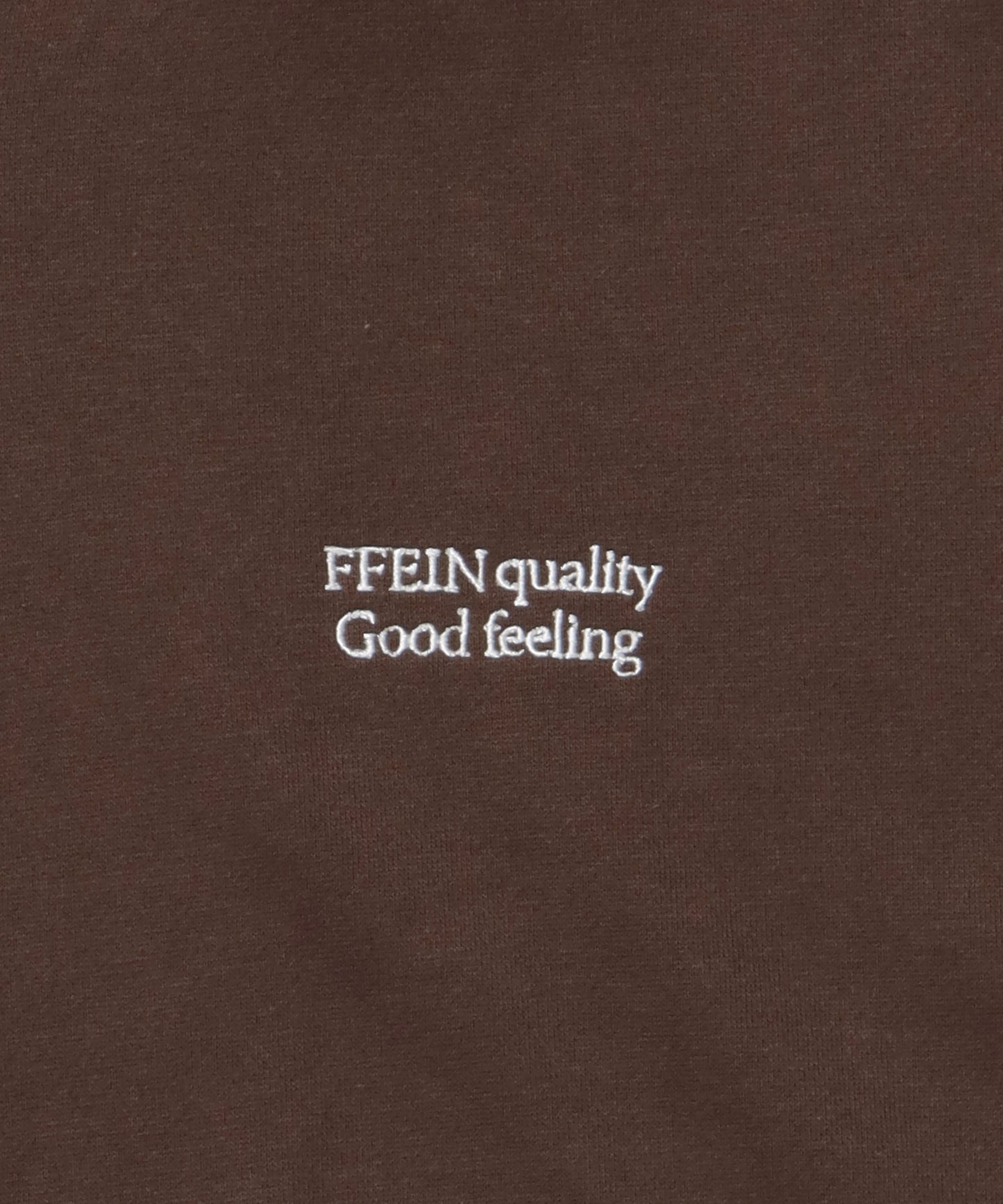 ヘビーウエイトワンポイントジップパーカー / パーカー ジップ ワンポイント ロゴ 裏起毛 フーディ ブラウン