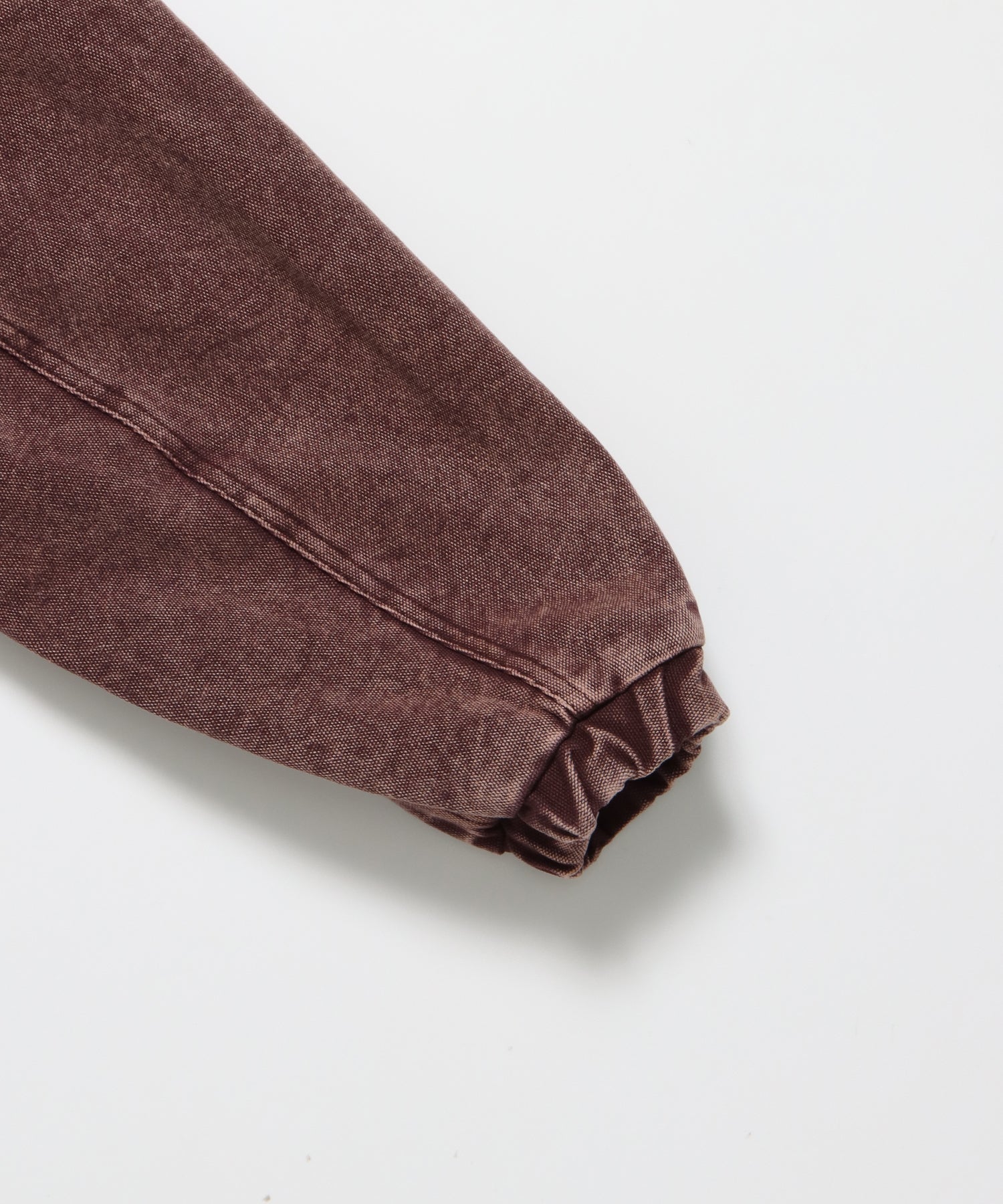 WORKERS PARKA / ジップパーカー フーディ 中綿 キルト ワークジャケット ダブルジップ ブラウン