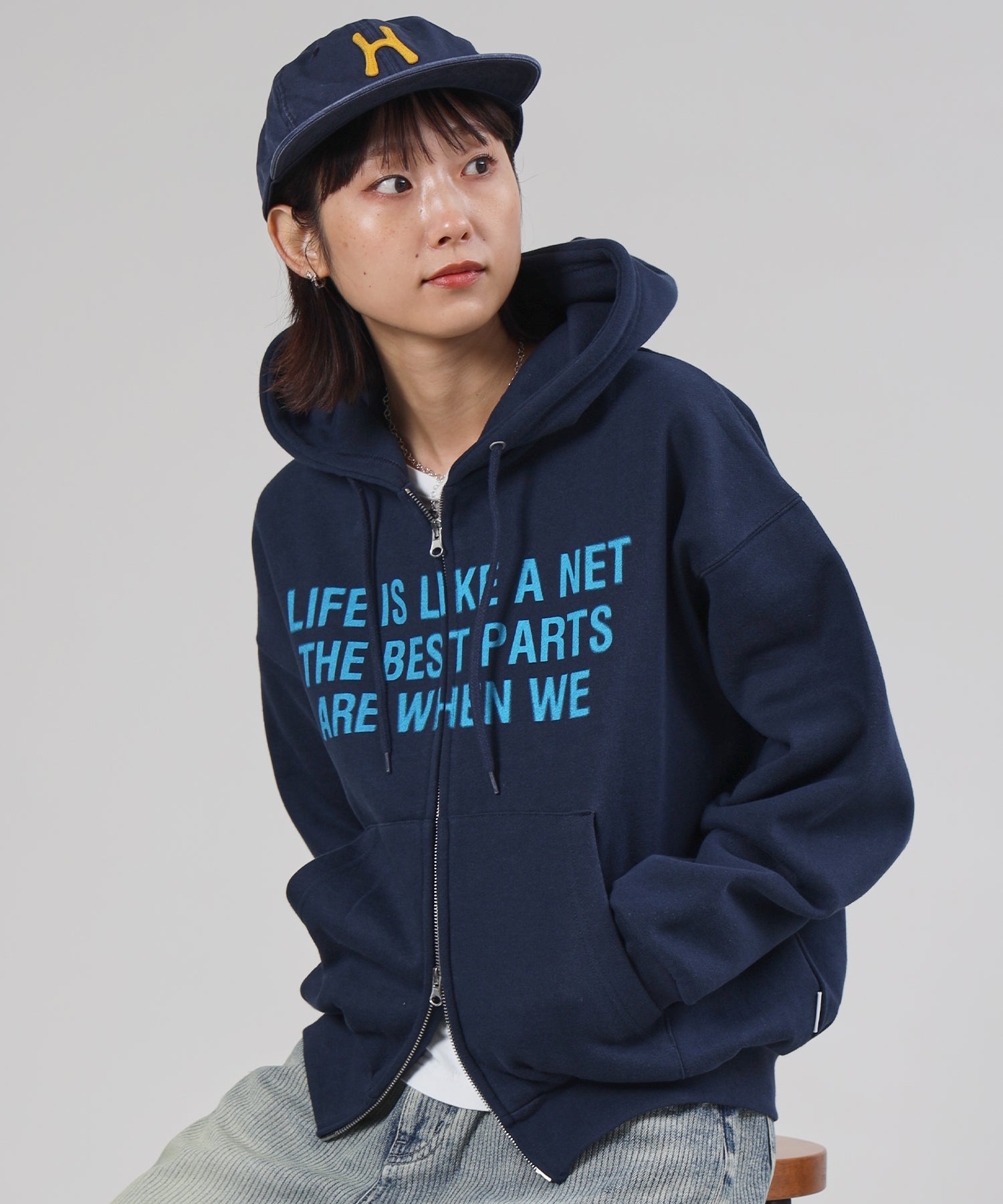 モデル:H163 Size : S ネイビー