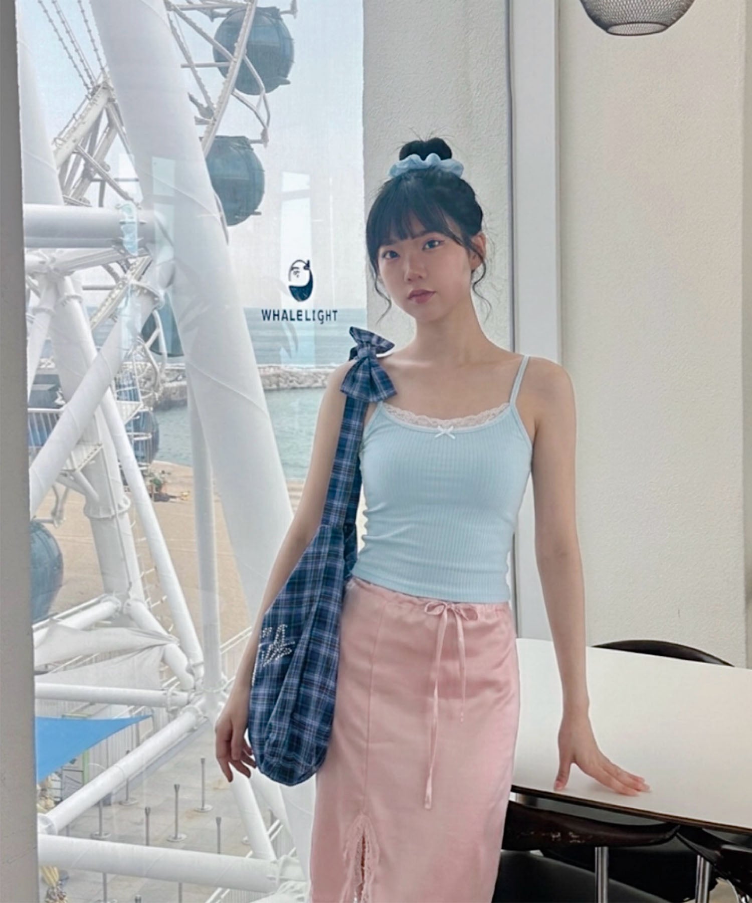 ※WEB限定 / 推し活トートバッグ / sqnz favorite kira-kira tote bag ネイビー