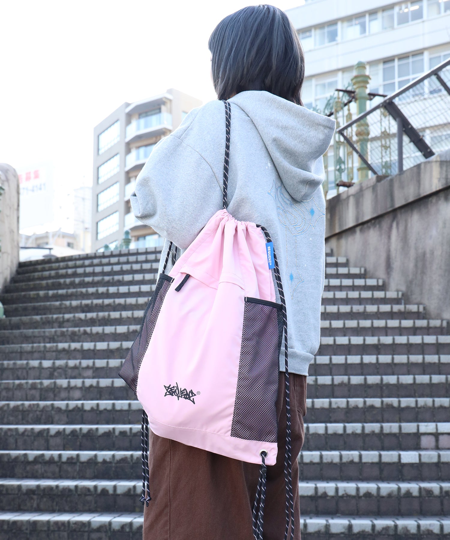デイリーテックナップサック / DAILY TECH KNAPSACK ライトピンク