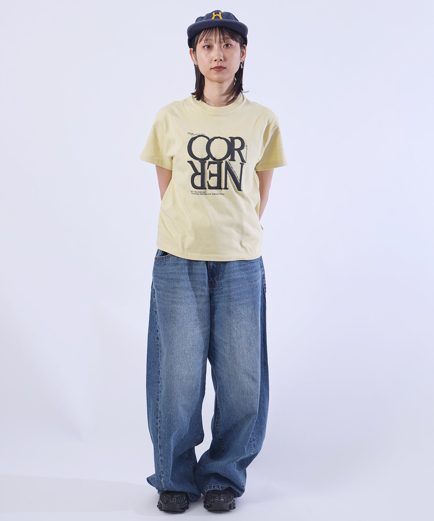 モデル:H163 Size:S イエロー