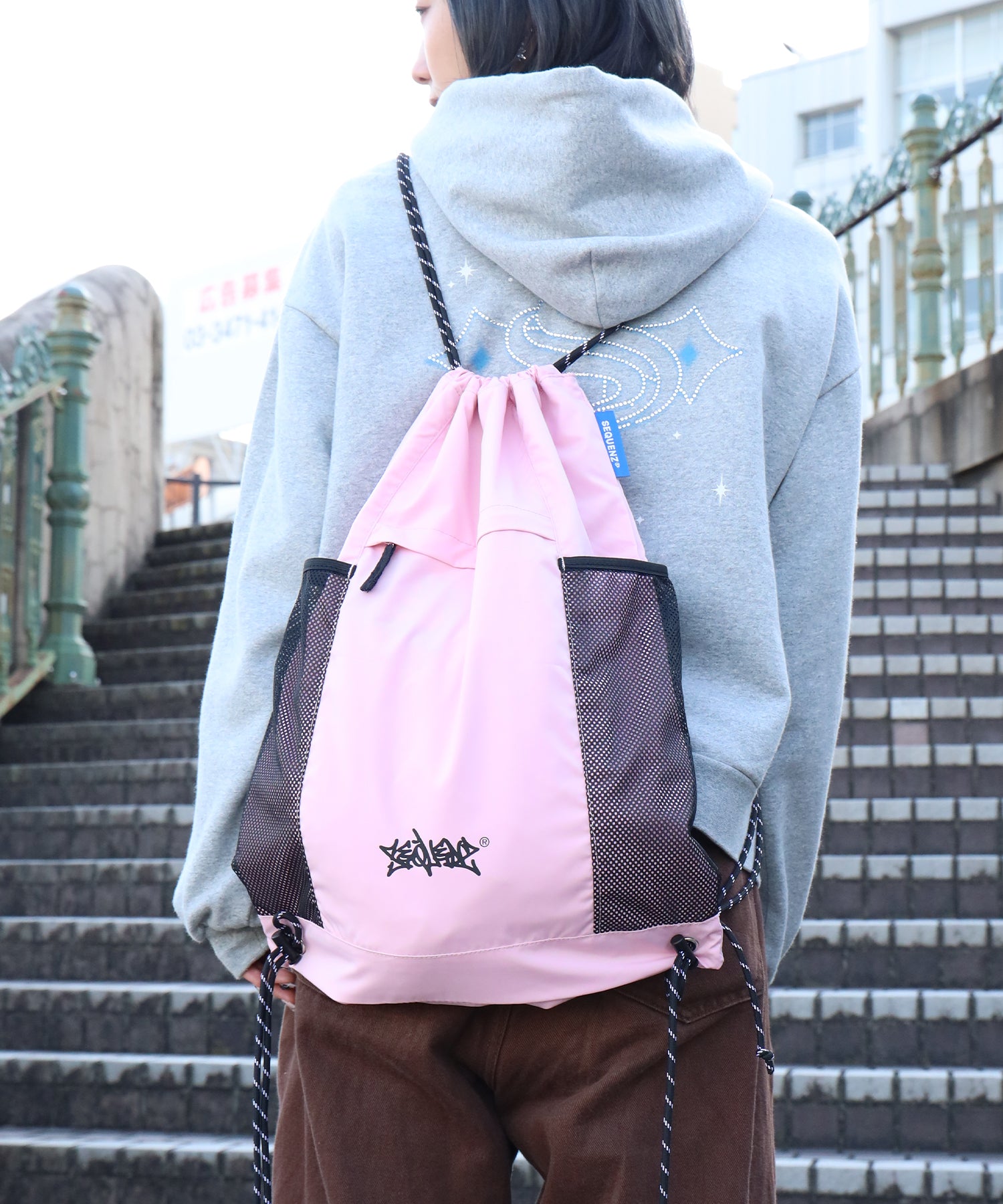 デイリーテックナップサック / DAILY TECH KNAPSACK ライトピンク