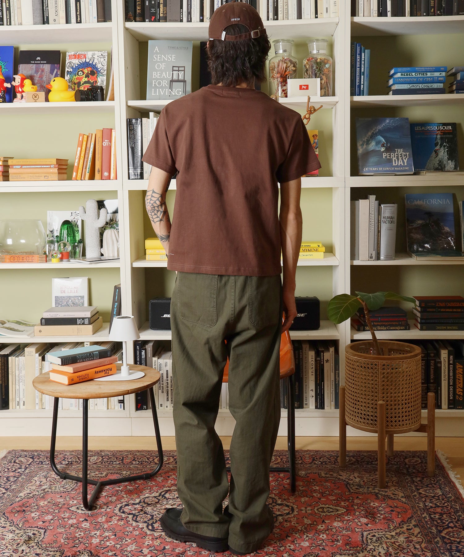 モデル:H178 Size:L ブラウン