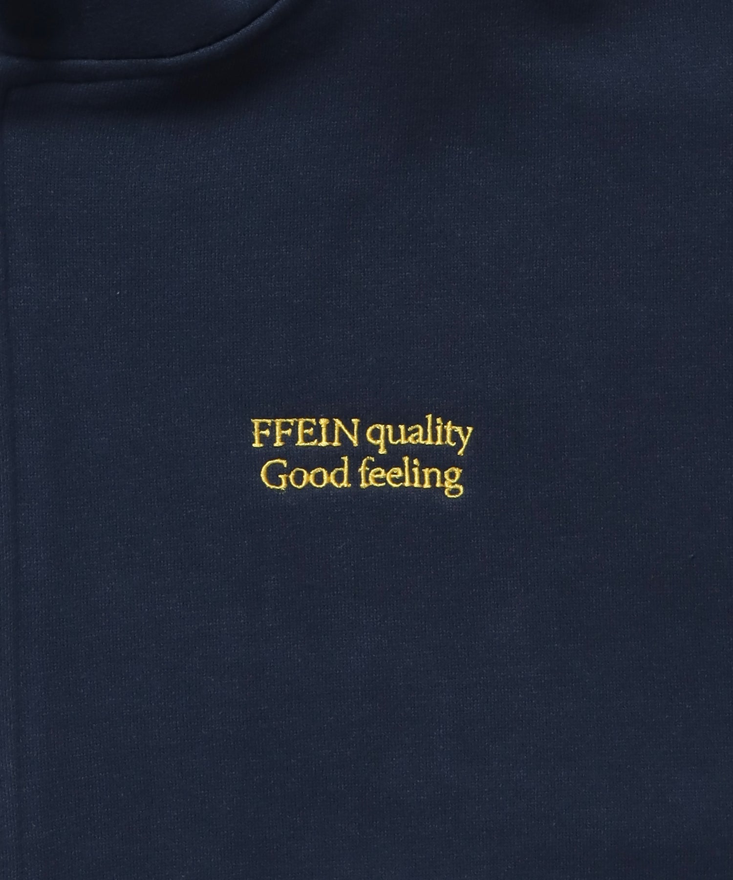 ヘビーウエイトワンポイントジップパーカー / パーカー ジップ ワンポイント ロゴ 裏起毛 フーディ ネイビー