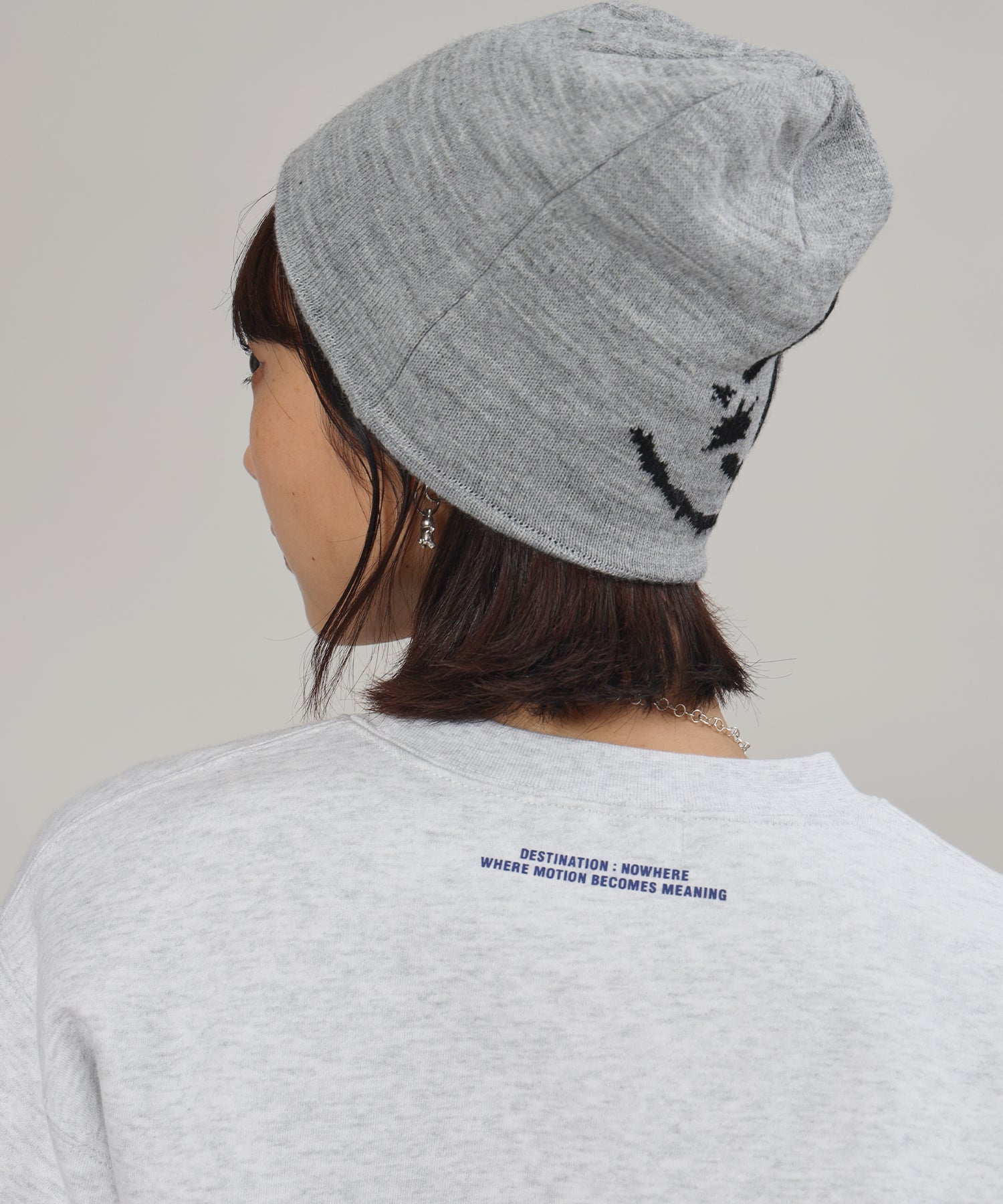 モデル:H163 Size : M アッシュグレー