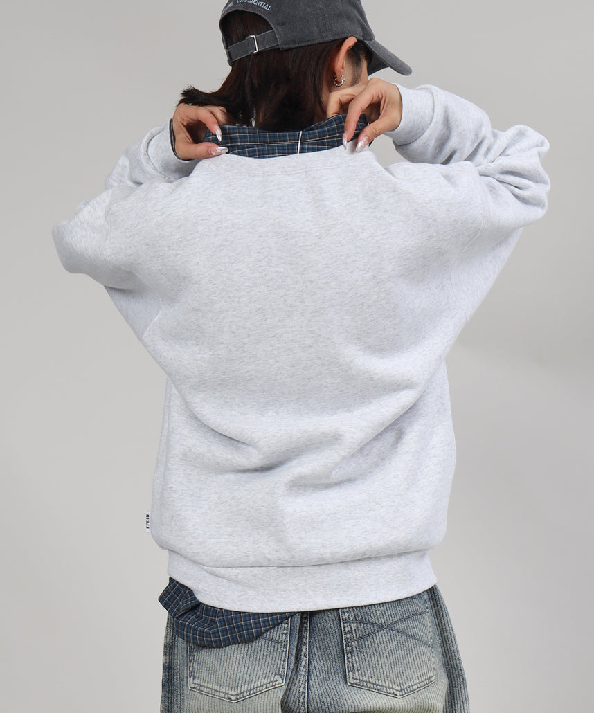 モデル:H163 Size : M アッシュグレー