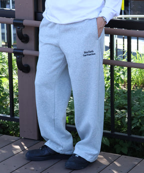 WIDE CURVE SWEAT PANTS / スウェットパンツ ワイドシルエット ルーズ ユニセックス グレー