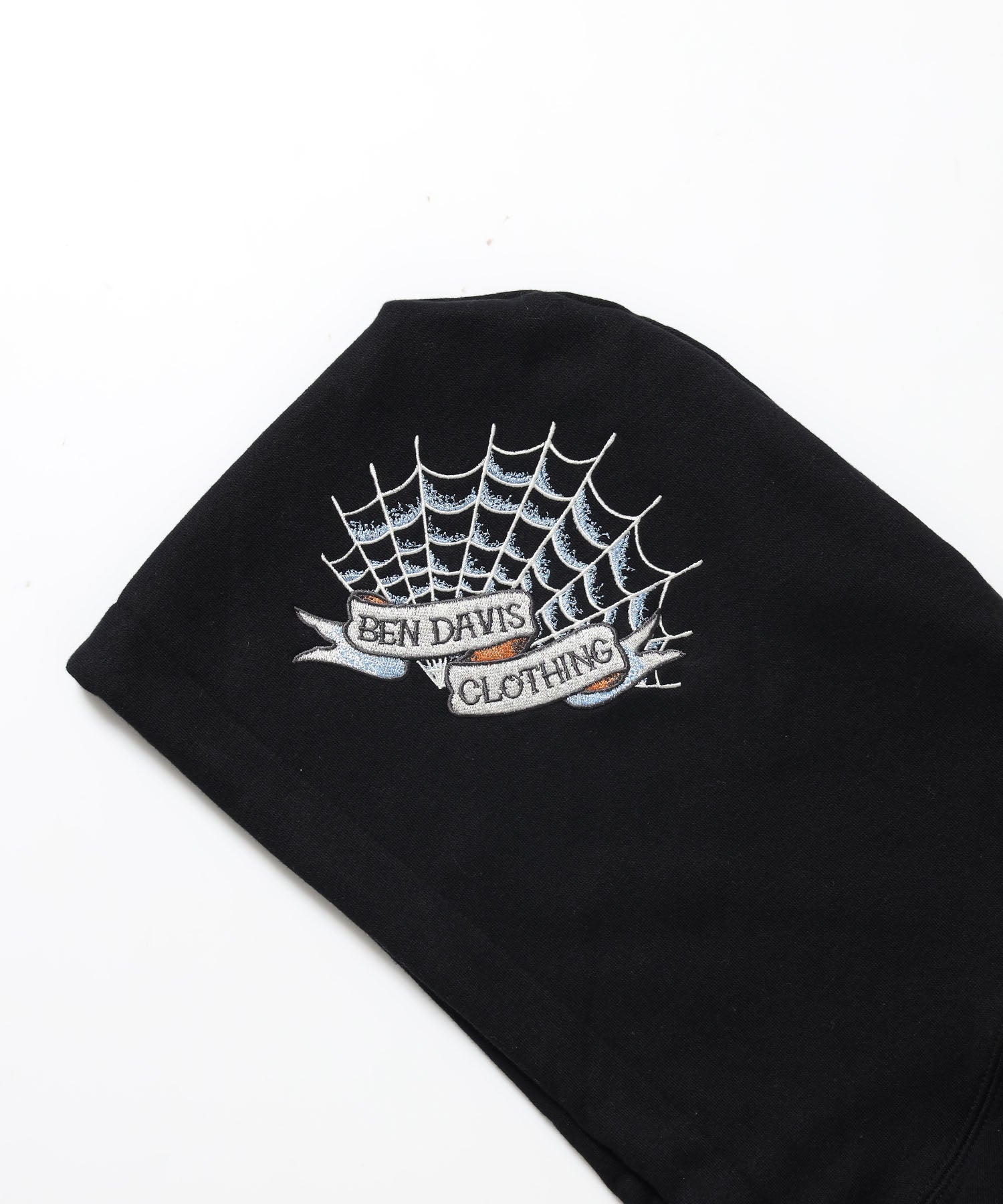 SANMARINO ZIP HOODIE / ジップパーカー フード キャラクター デザイン 裏起毛 ユニセックス ブラック