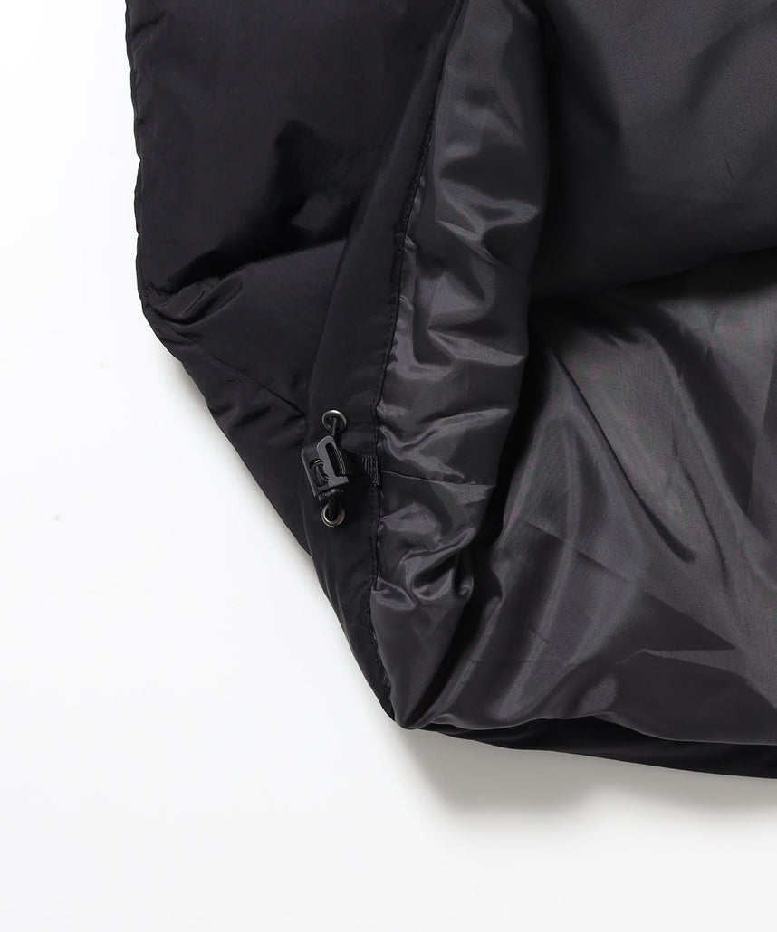 BD PUFFER JACKET / ダウンジャケット パッファー シンプルロゴ ユニセックス ブラック