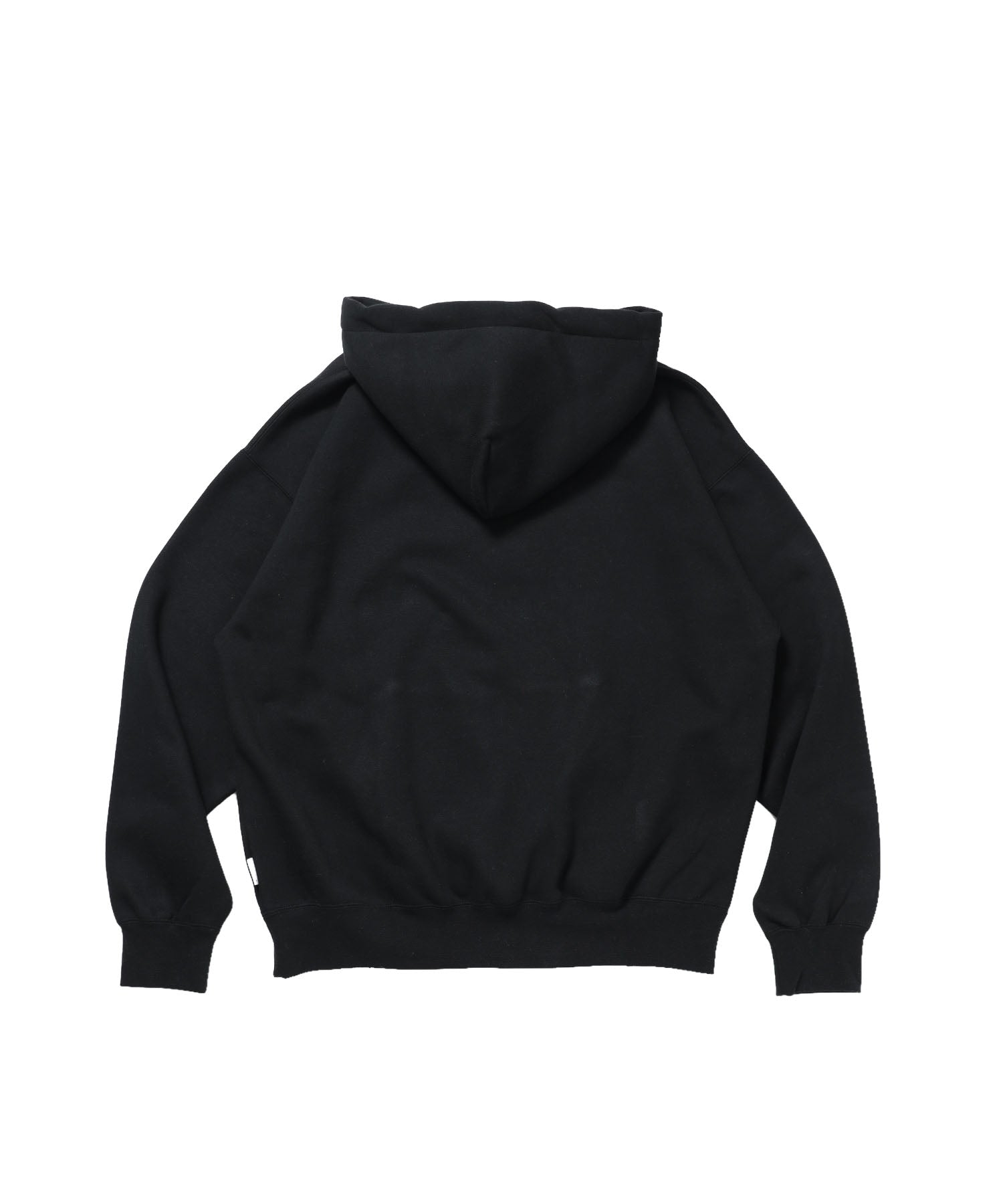 BD SWEAT HOODIE / スウェットパーカー プルオーバー フーディ ワンポイント刺繍 裏起毛 ユニセックス ブラック