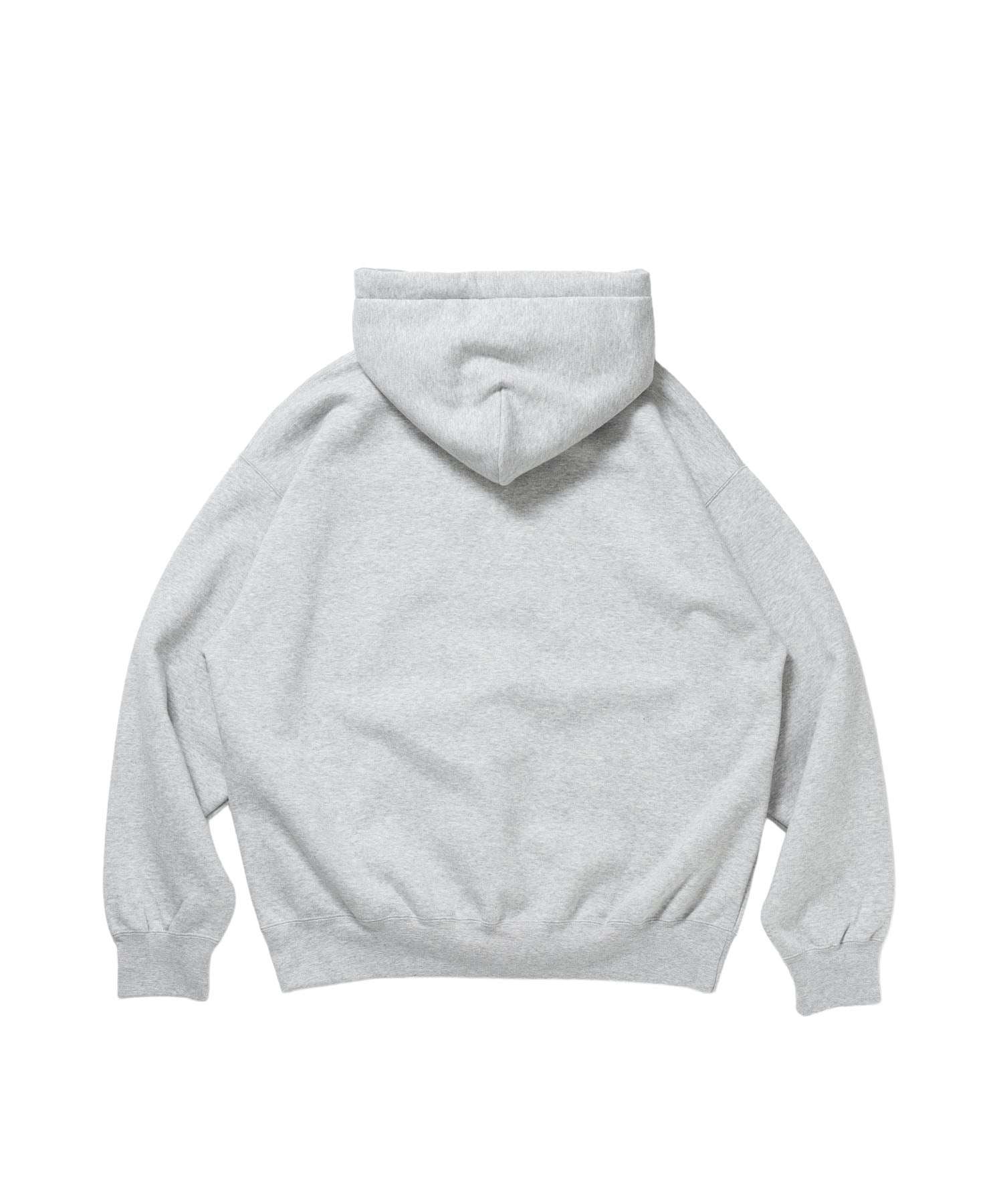 BD SWEAT HOODIE / スウェットパーカー プルオーバー フーディ ワンポイント刺繍 裏起毛 ユニセックス グレー