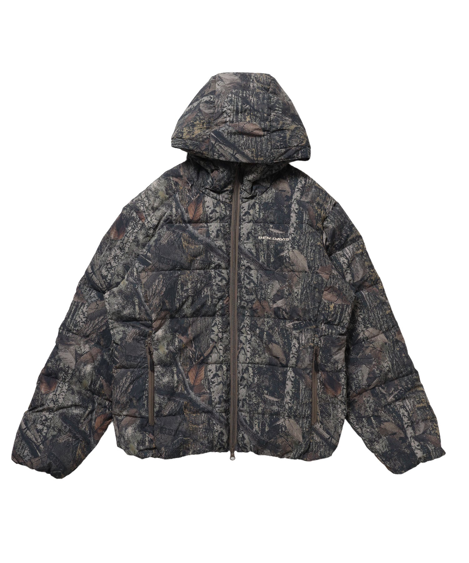 BD HOODED PUFFER JACKET / ダウンジャケット パッファー フード ユニセックス 柄80