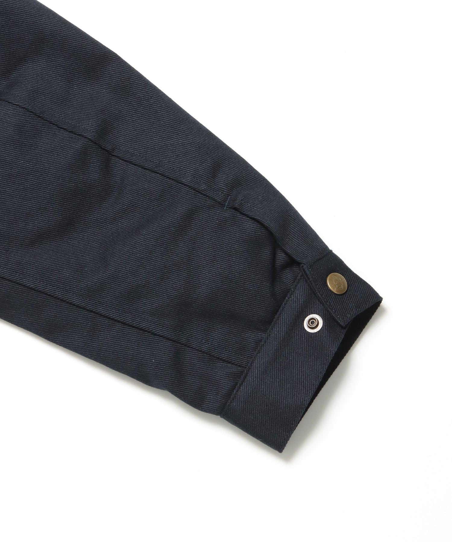 PADDED EISENHOWER JACKET / オーバーサイズ ビッグシルエット ジャケット アウター 中綿 ジップ ネイビー