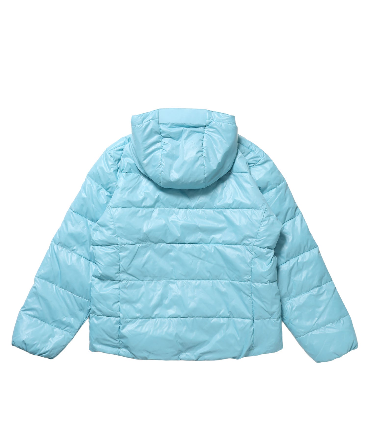 BD HOODED PUFFER JACKET / ダウンジャケット パッファー フード ユニセックス スカイブルー