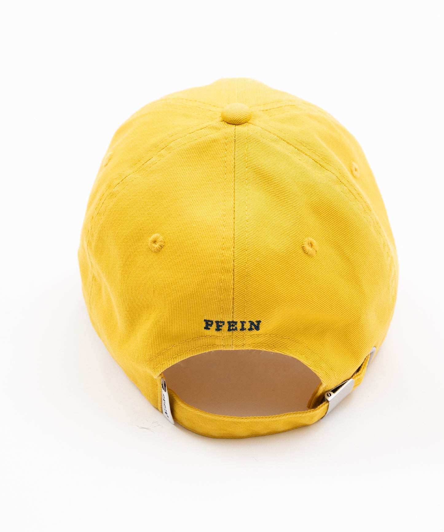 アートロゴ刺繍キャップ / 深めキャップ イエロー