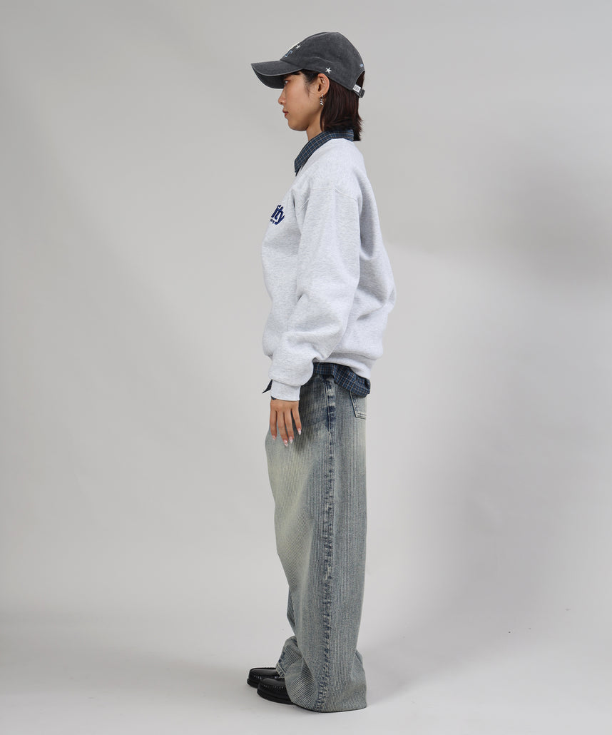 モデル:H163 Size : M アッシュグレー