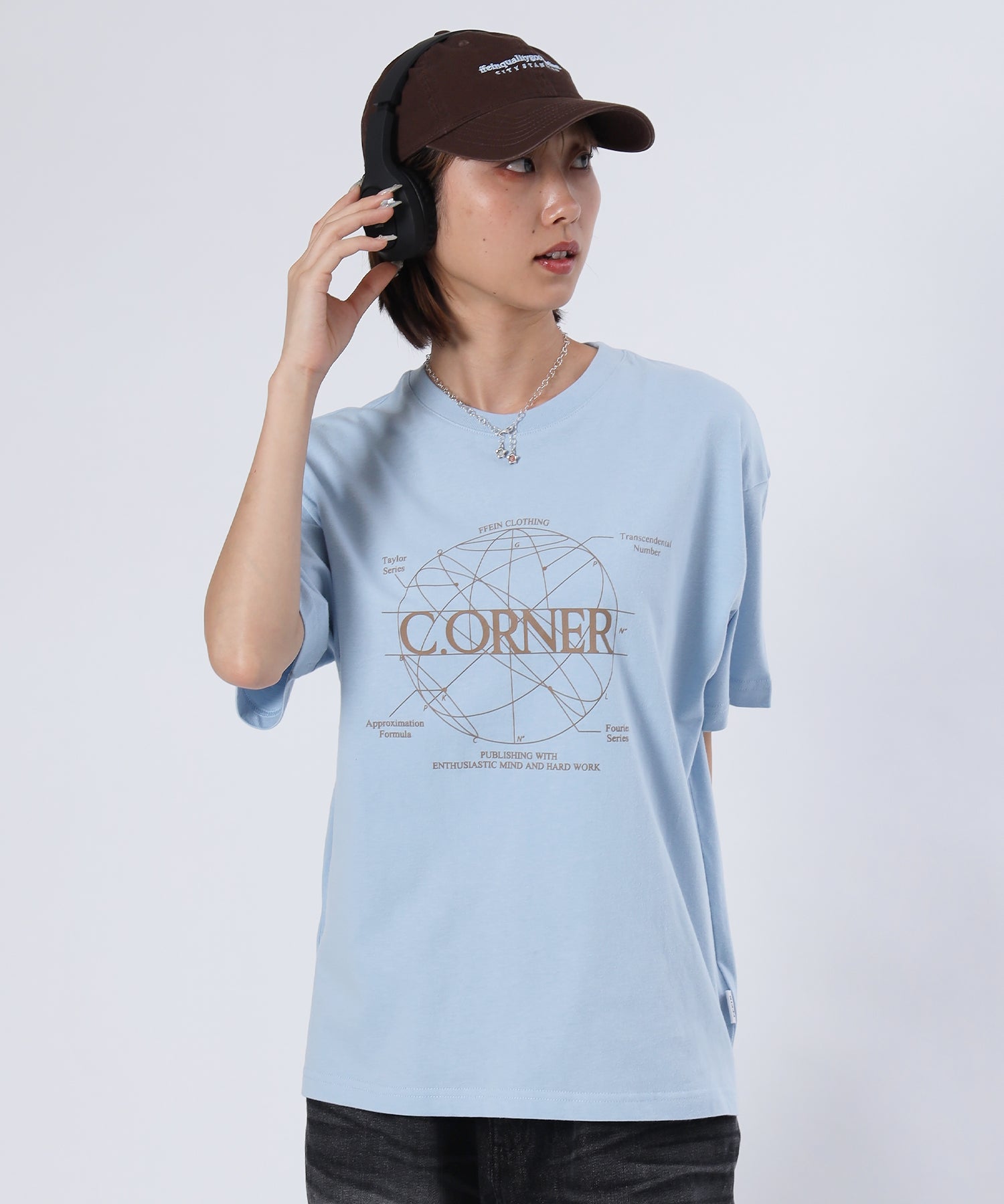 モデル:H163 Size:M ライトブルー