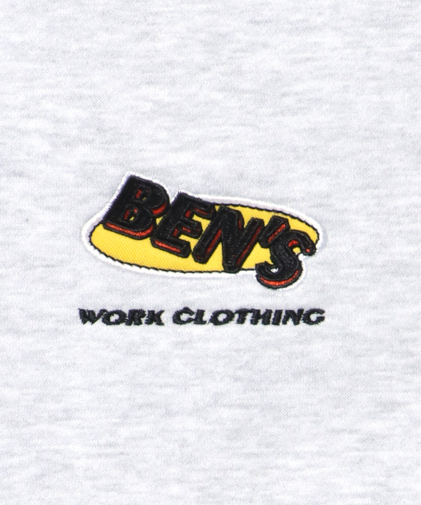CHAMPIONSHIP PATCHED CREW NECK SWEAT / 袖ワッペン 刺繍 古着風 クルーネック スウェット アッシュグレー