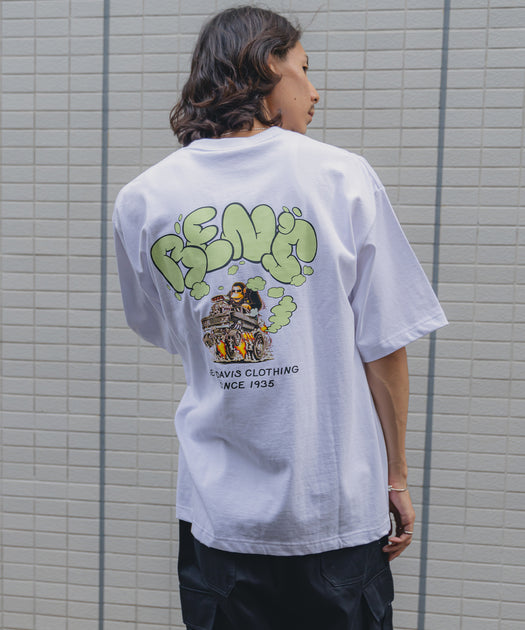 BEN DAVIS(ベンデイビス)】SMOKING TRUCK TEE / スモーキング トラック