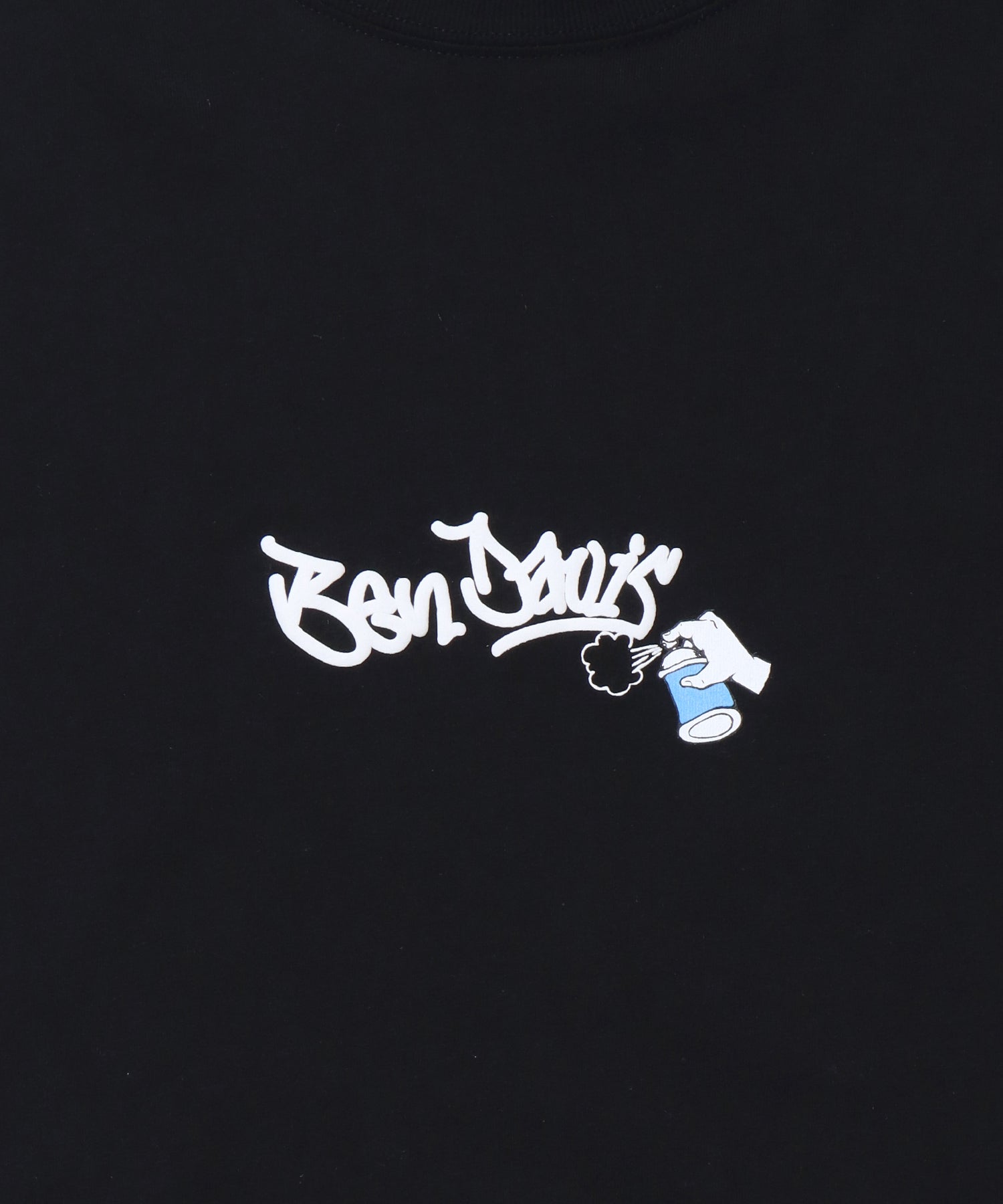 【BEN DAVIS(ベンデイビス)】 LS&SS 2TEES LAYERED(WIDE) / セット プリント レイヤード ロンT ビリヤード ホワイト
