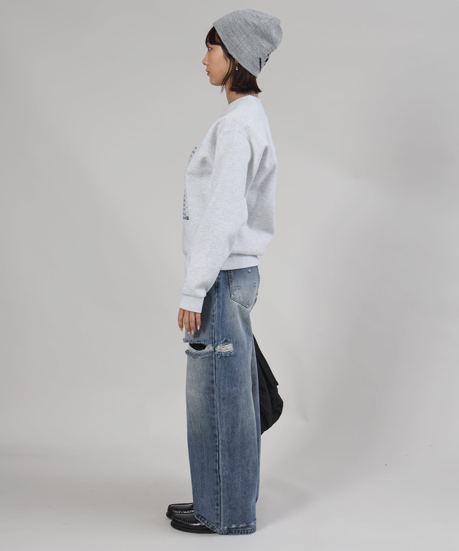 モデル:H163 Size : M アッシュグレー