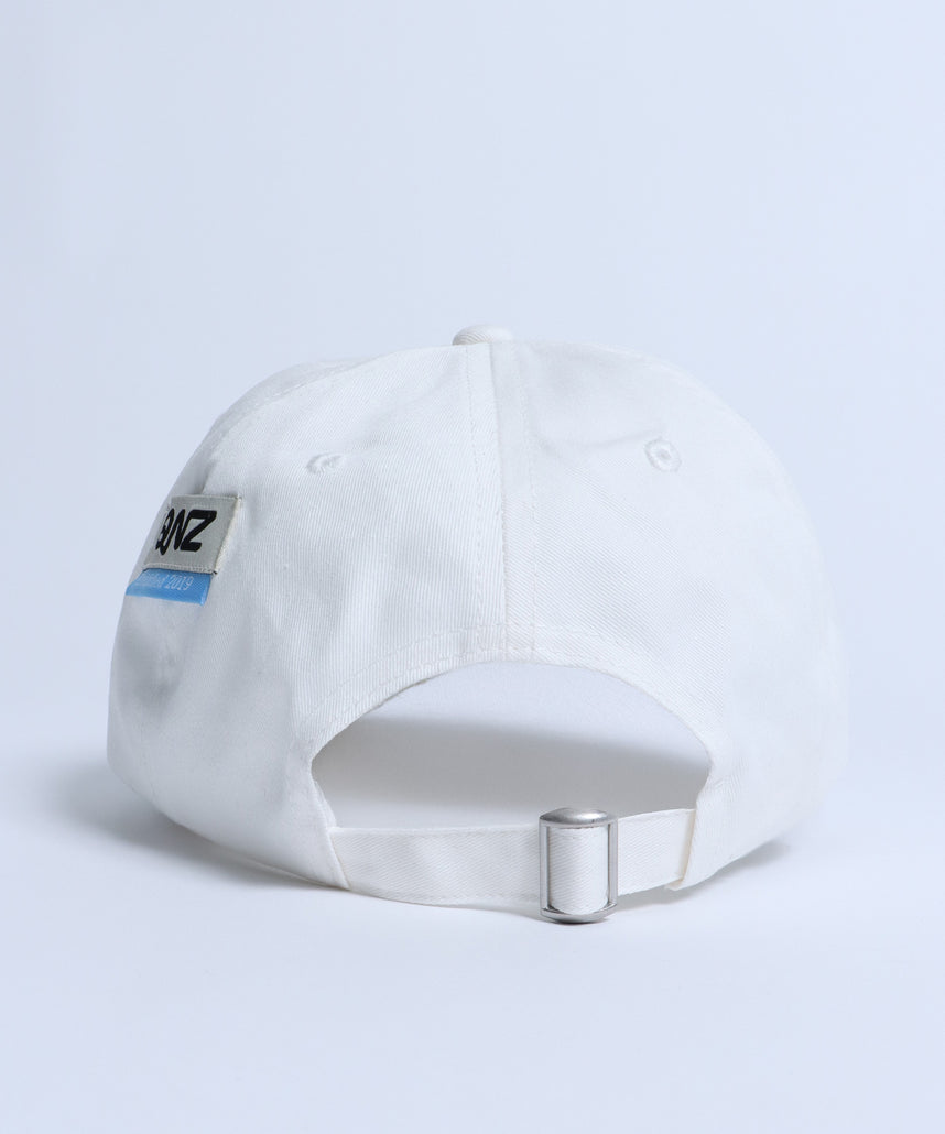 ※WEB限定 / ロゴ刺繍キャップ / sqnz logo cap ライトブルー