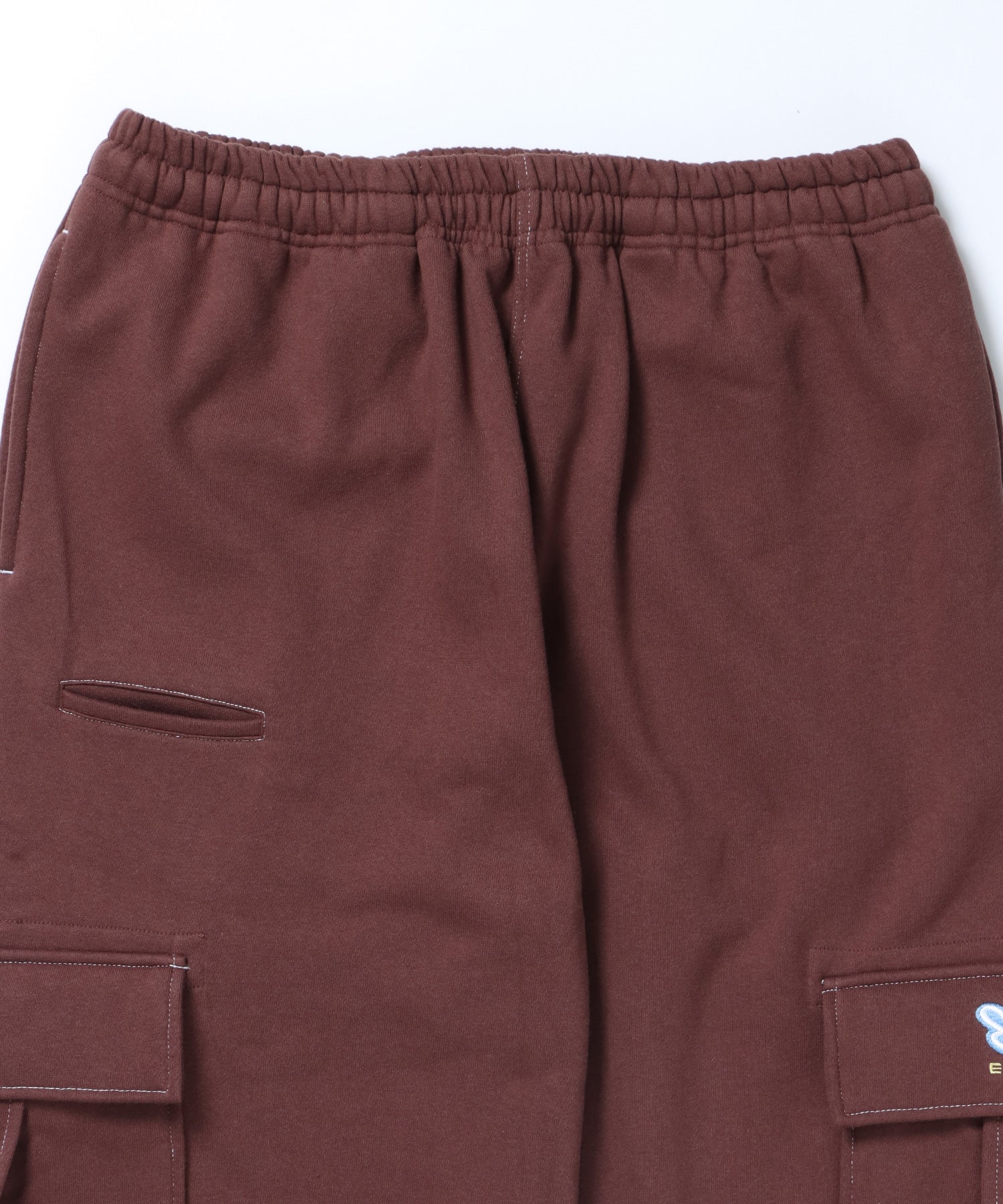 90s UTILITY CARGO SWEAT PANTS / ロゴ 刺繍 カーゴ ポケット スウェット パンツ ド ≪SET UP着用可能≫