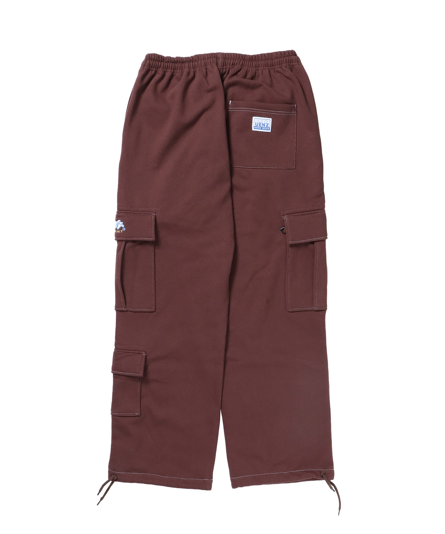 90s UTILITY CARGO SWEAT PANTS / ロゴ 刺繍 カーゴ ポケット スウェット パンツ ド ≪SET UP着用可能≫