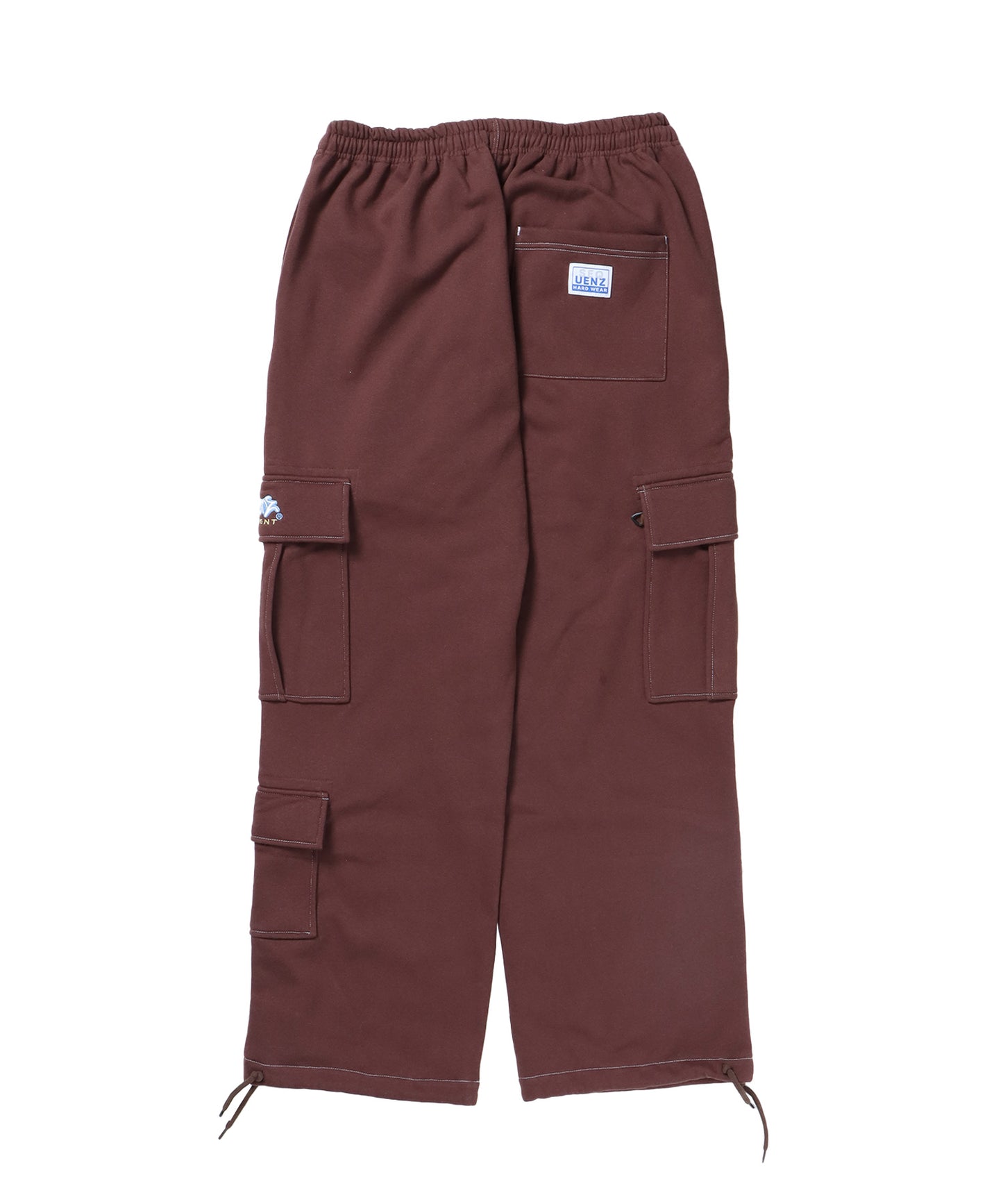 90s UTILITY CARGO SWEAT PANTS / ロゴ 刺繍 カーゴ ポケット スウェット パンツ ド ≪SET UP着用可能≫