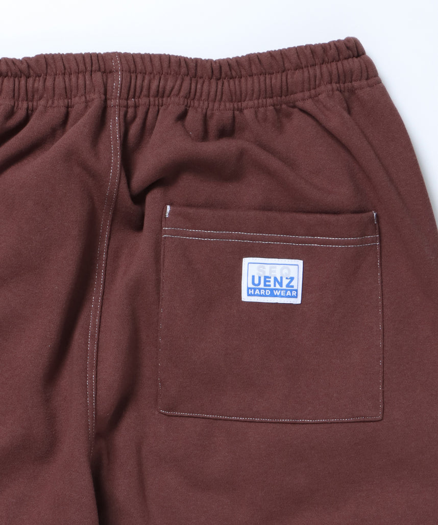 90s UTILITY CARGO SWEAT PANTS / ロゴ 刺繍 カーゴ ポケット スウェット パンツ ド ≪SET UP着用可能≫