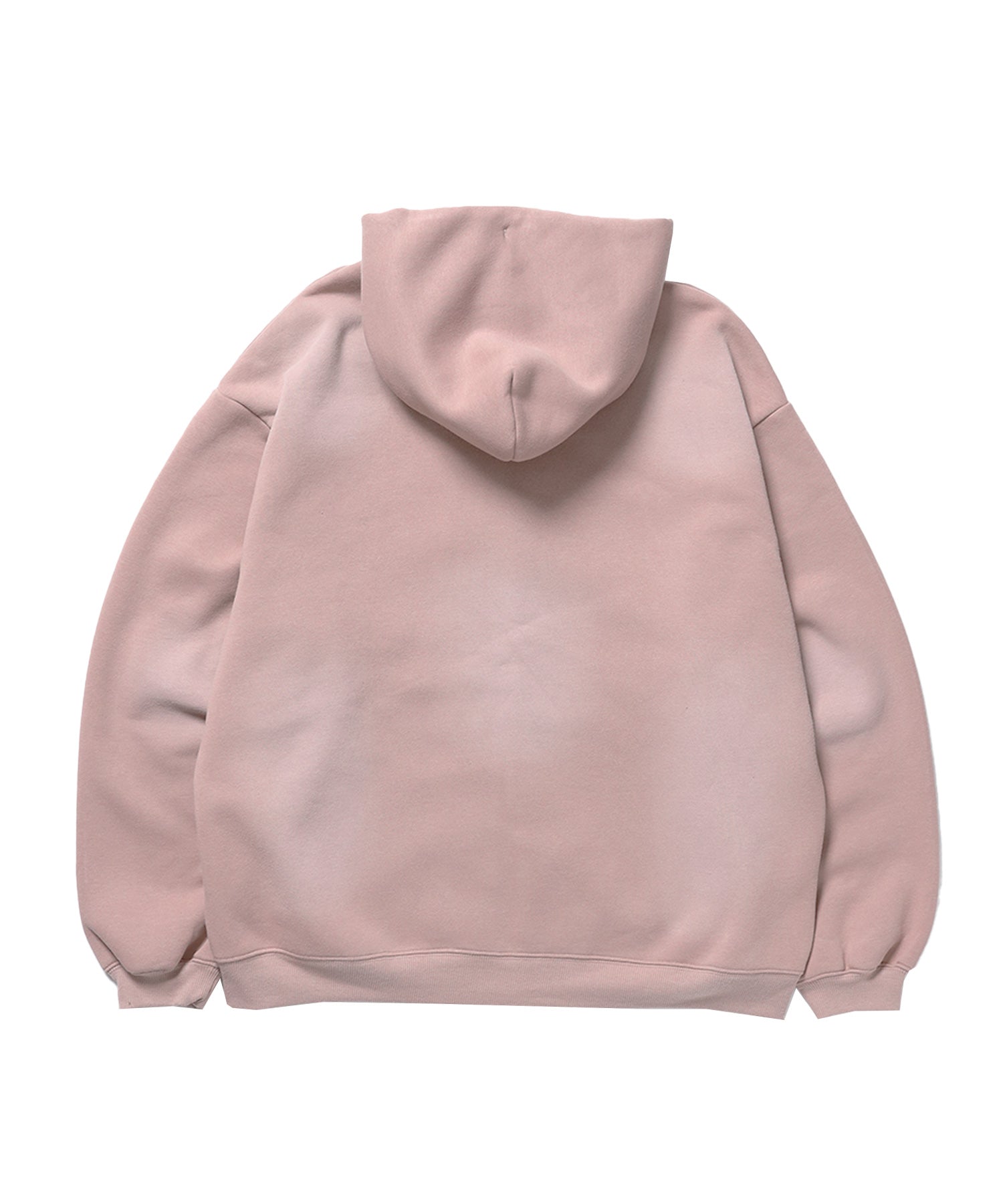 FADE ZIP P/K /フェード フルジップ オーバーサイズ ヴィンテージライク センターロゴ 裏起毛 ピンク ≪SET UP着用可能≫