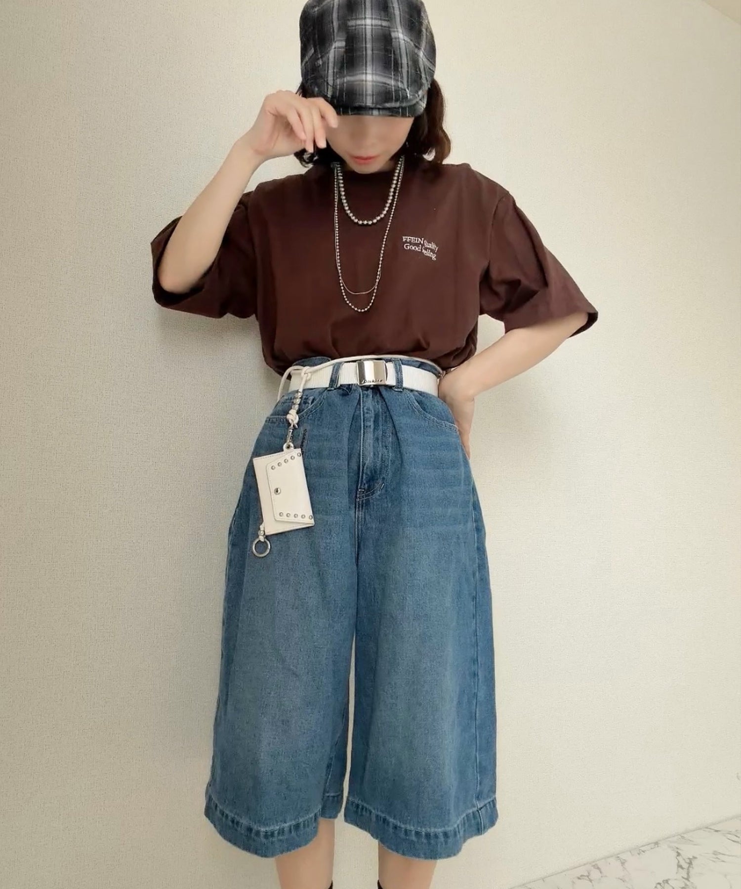 モデル:H154 Size:M ブラウン