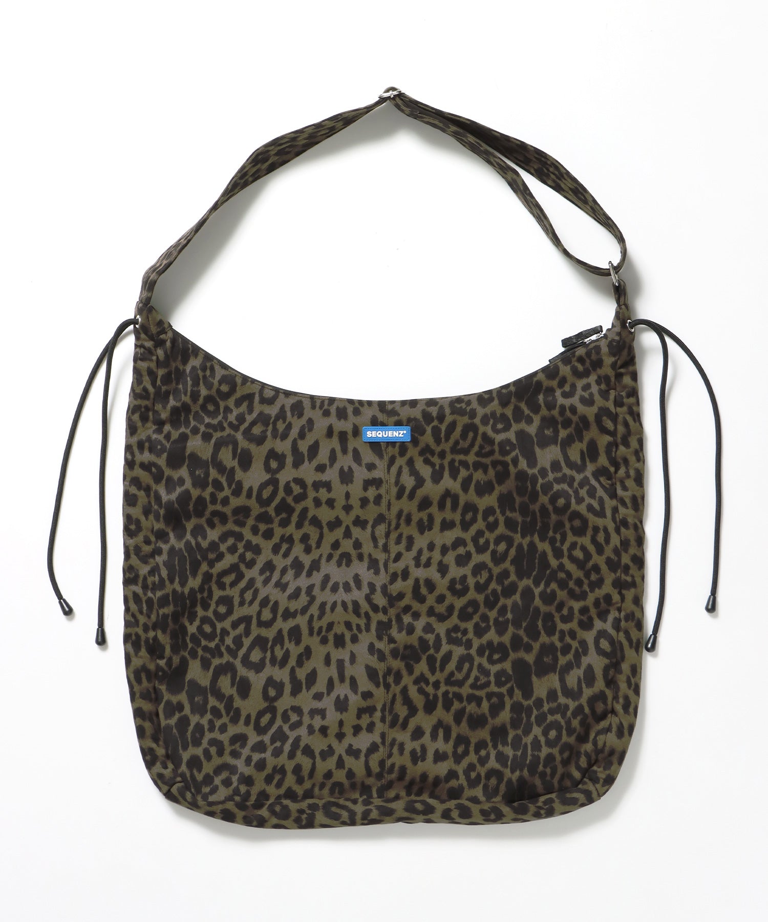 SHOULDER GATHER BAG / テック ショルダーバッグ 調節可能 ドローコード 柄82