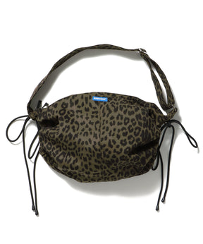 SHOULDER GATHER BAG / テック ショルダーバッグ 調節可能 ドローコード 柄82