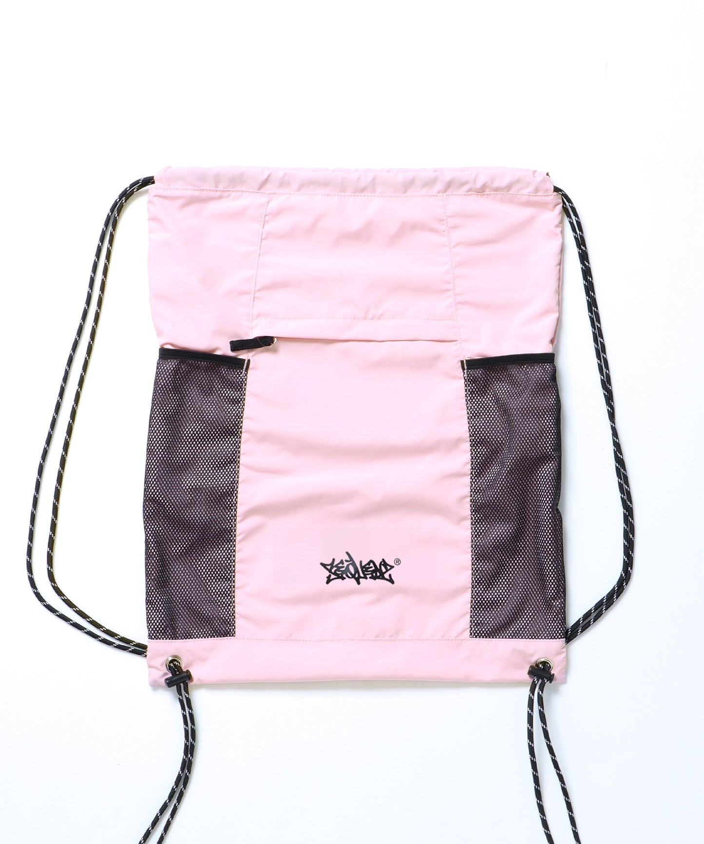 DAILY TECH KNAPSACK / ナップサック テック バック ドローコード ライトピンク
