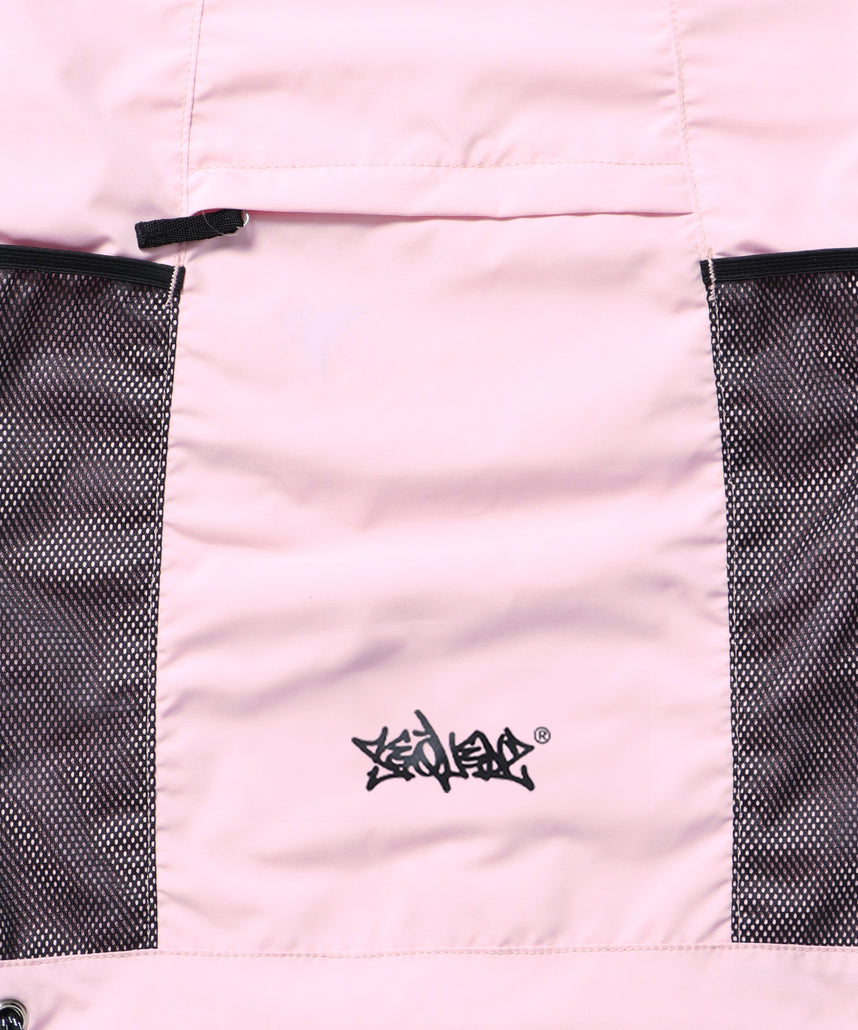 DAILY TECH KNAPSACK / ナップサック テック バック ドローコード ライトピンク