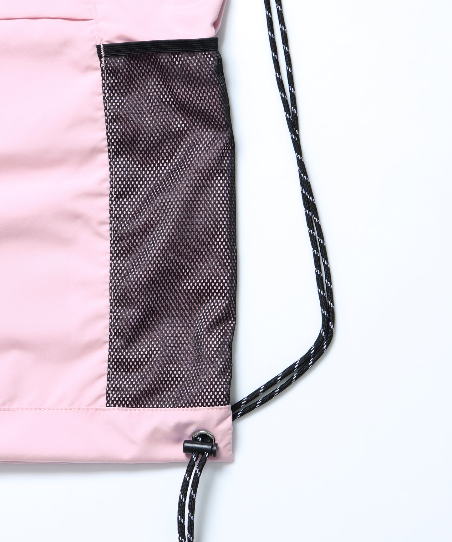 DAILY TECH KNAPSACK / ナップサック テック バック ドローコード ライトピンク