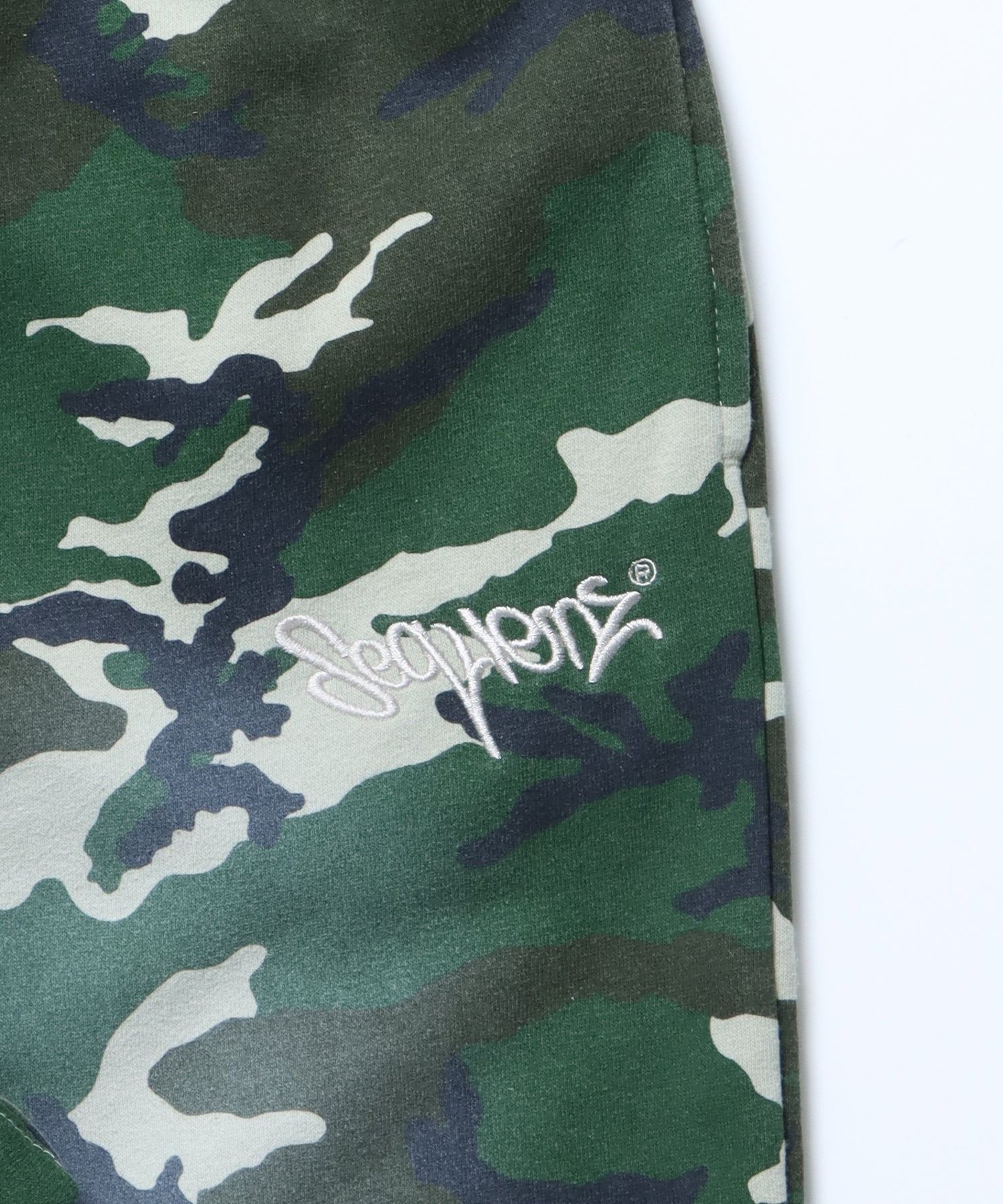 LOGO APPLIQUE SWEAT PANTS / フェード スウェット オーバーサイズ ヴィンテージライク 裏起毛 柄80