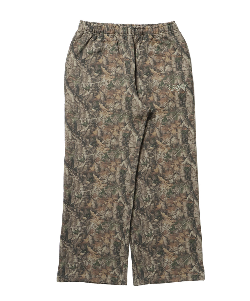 LOGO APPLIQUE SWEAT PANTS / フェード スウェット オーバーサイズ ヴィンテージライク 裏起毛 柄81