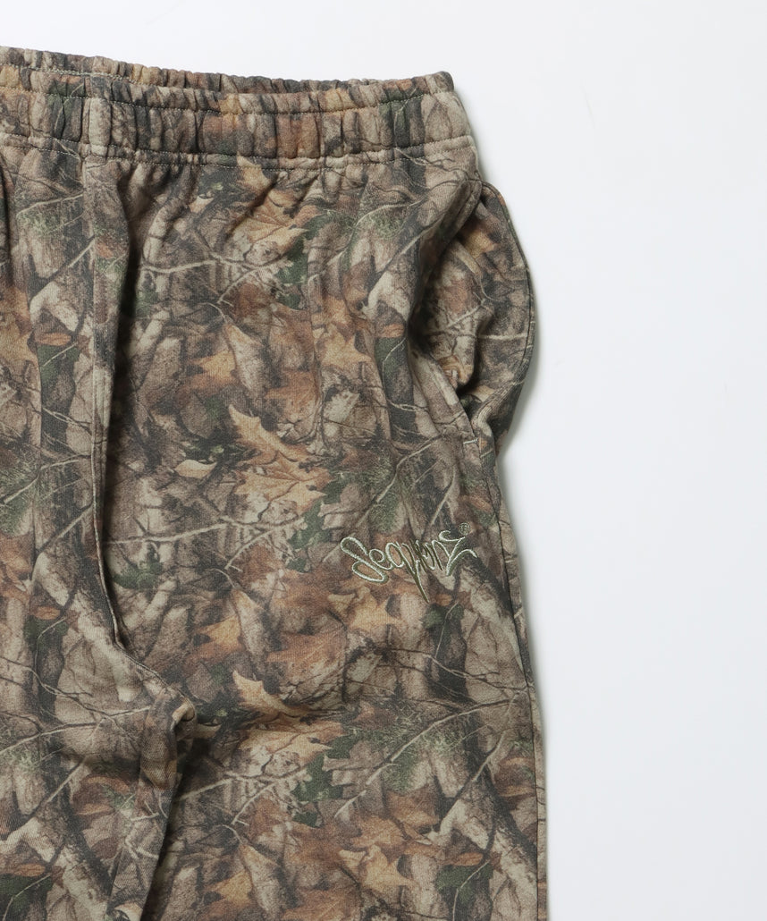 LOGO APPLIQUE SWEAT PANTS / フェード スウェット オーバーサイズ ヴィンテージライク 裏起毛 柄81