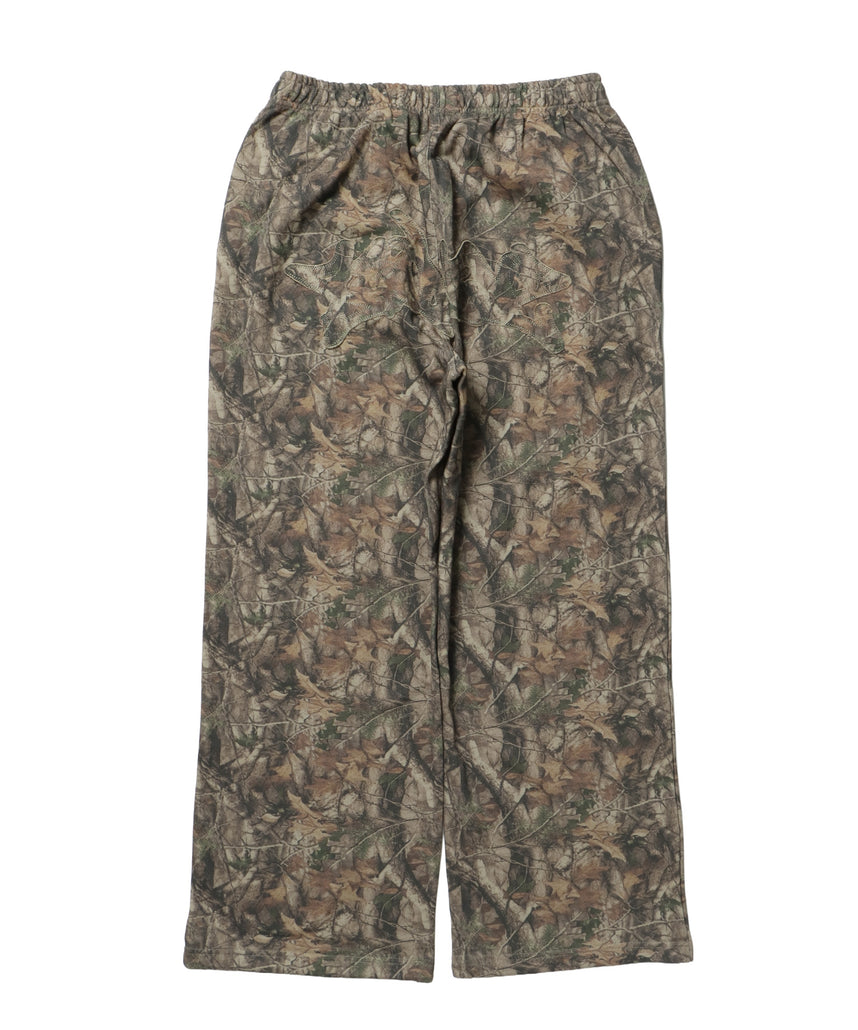 LOGO APPLIQUE SWEAT PANTS / フェード スウェット オーバーサイズ ヴィンテージライク 裏起毛 柄81