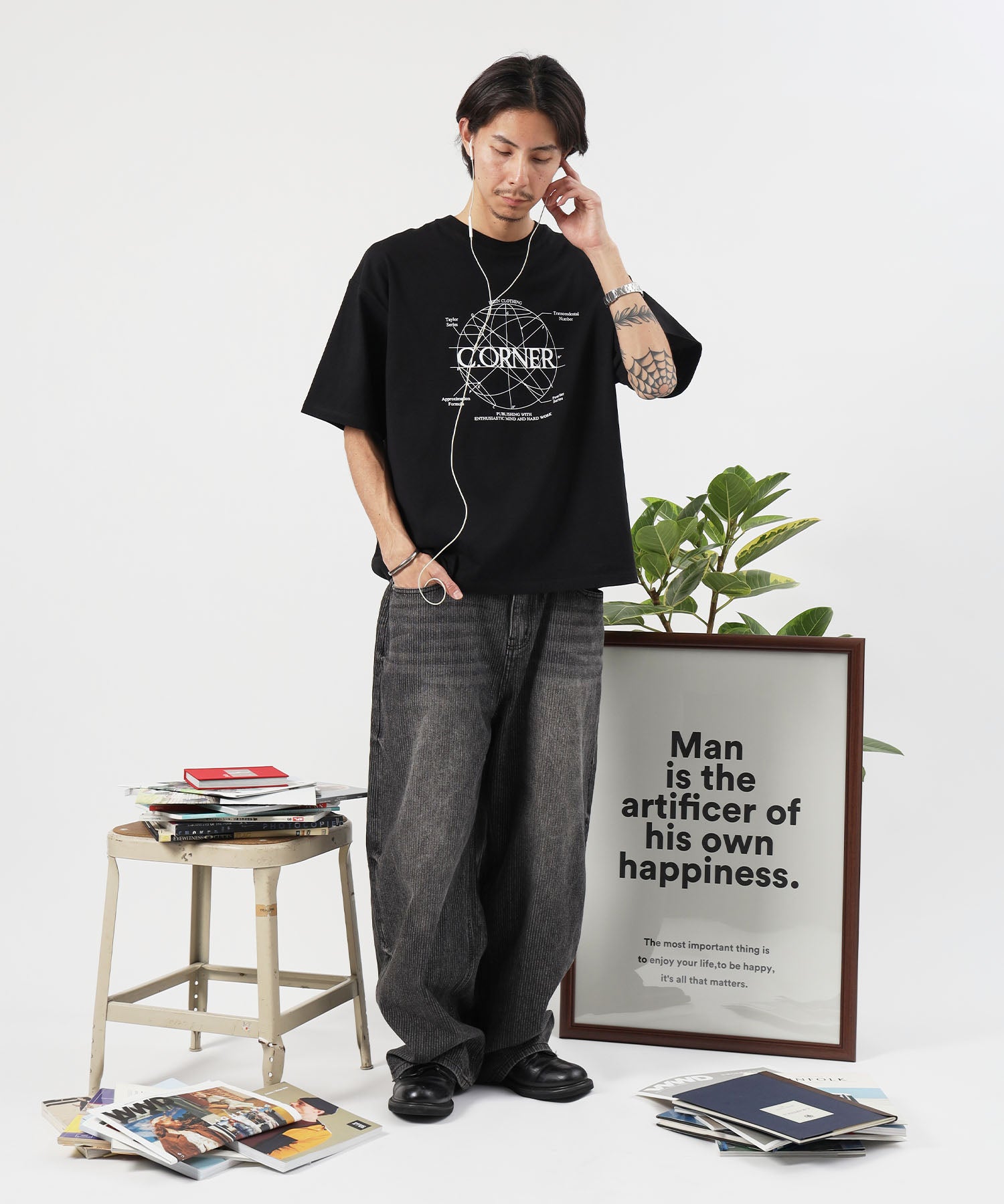 モデル:H178 Size:L ブラック