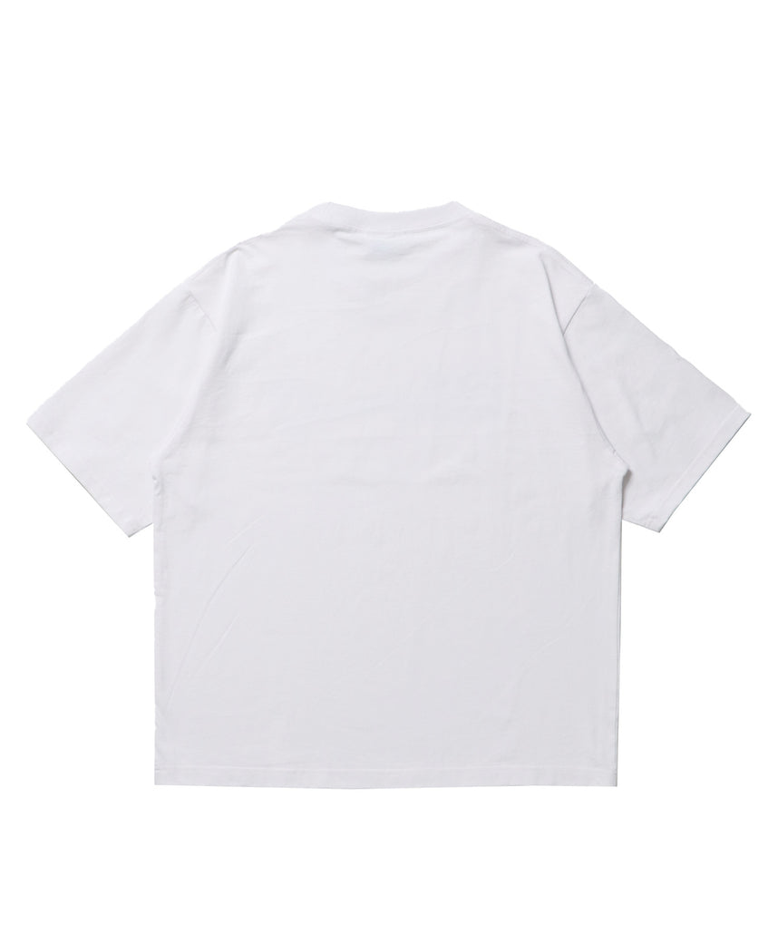 sqnz logo s/s tee / Tシャツ 半袖 クルーネック 短丈 ホワイト
