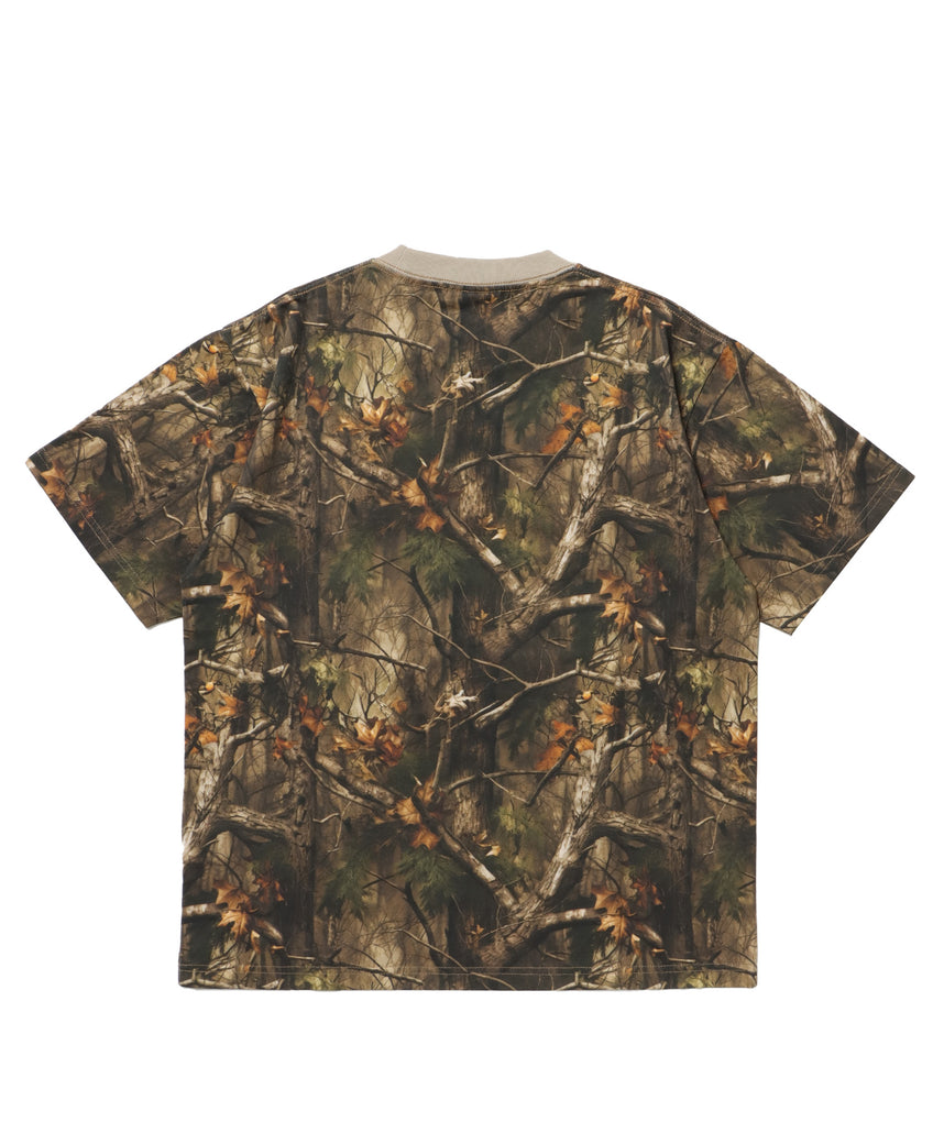sqnz logo s/s tee / Tシャツ 半袖 クルーネック リアルツリー 短丈 柄81