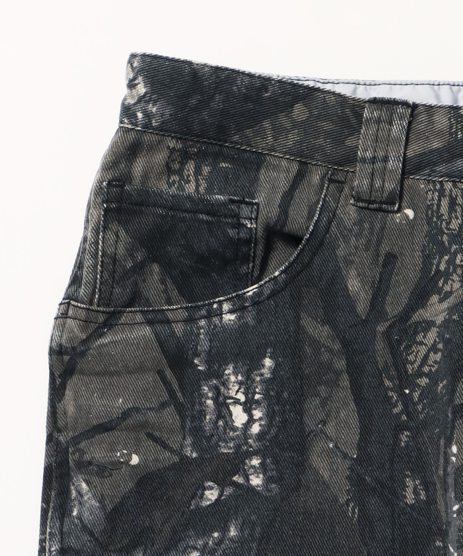 sqnz double knee pants / パンツ カモ リアルツリー ダブルニー 刺繍 柄81